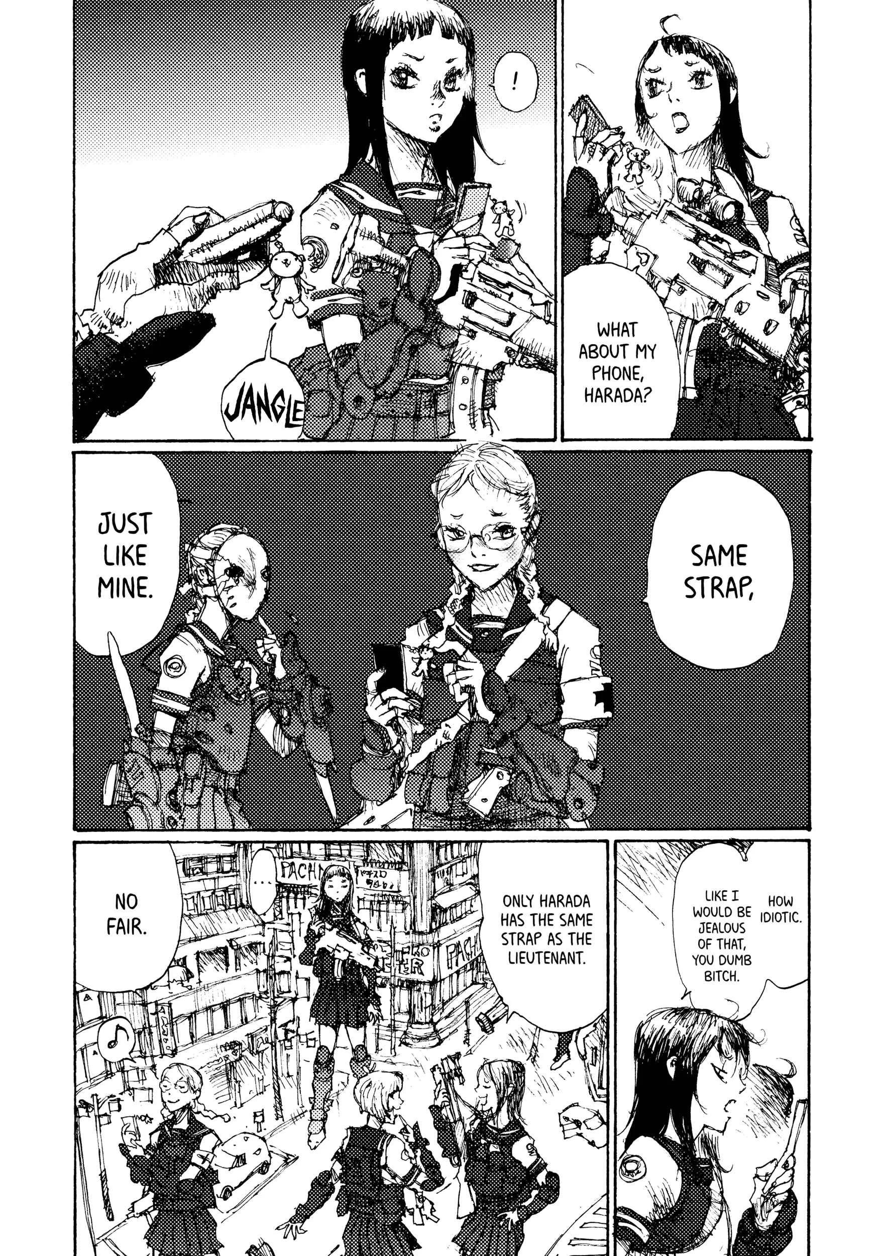 Joshi Kouhei Chapter 1: The 13th Independent Assault Girl Hunting Platoon 01 - Page 25