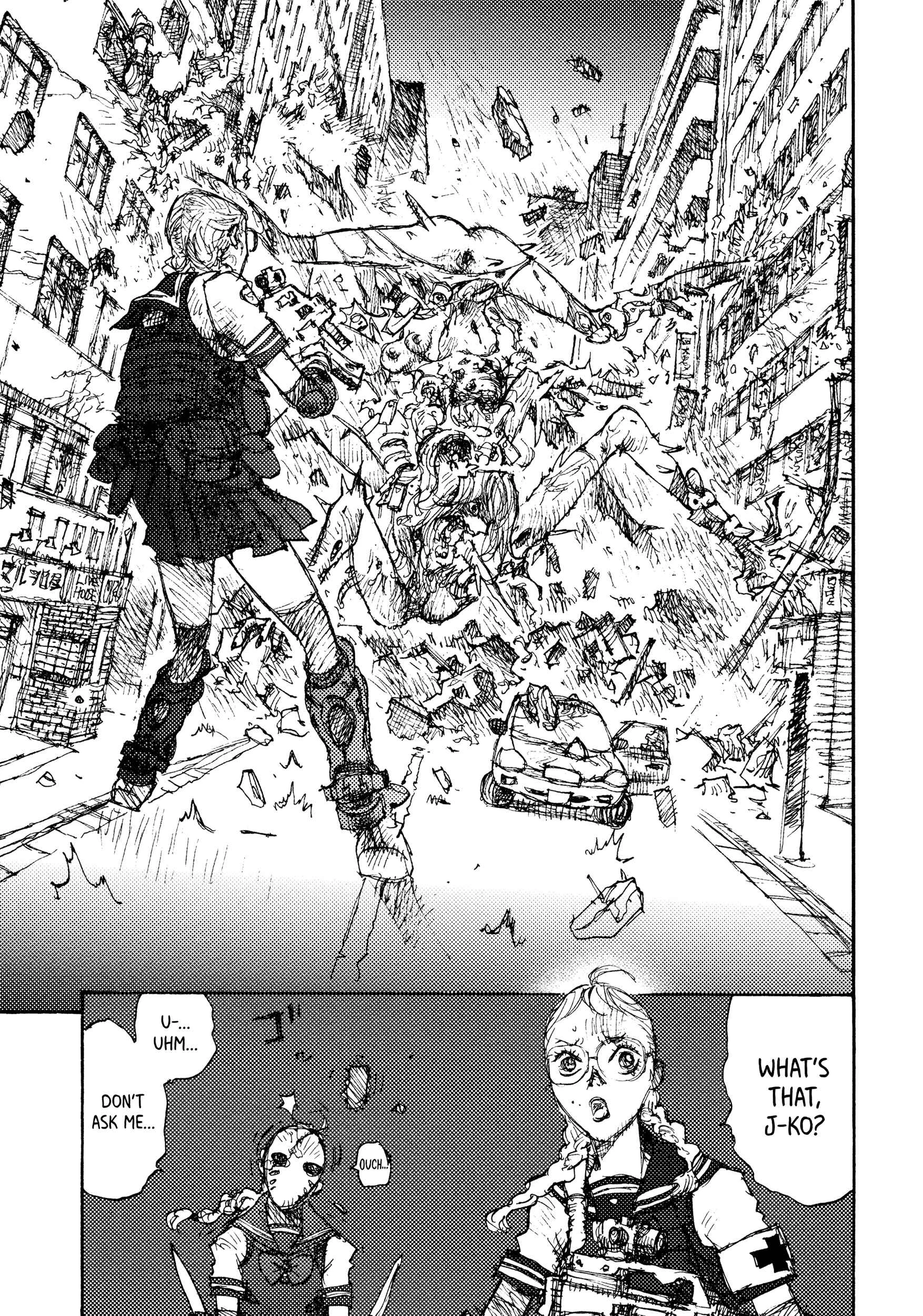 Joshi Kouhei Chapter 1: The 13th Independent Assault Girl Hunting Platoon 01 - Page 35