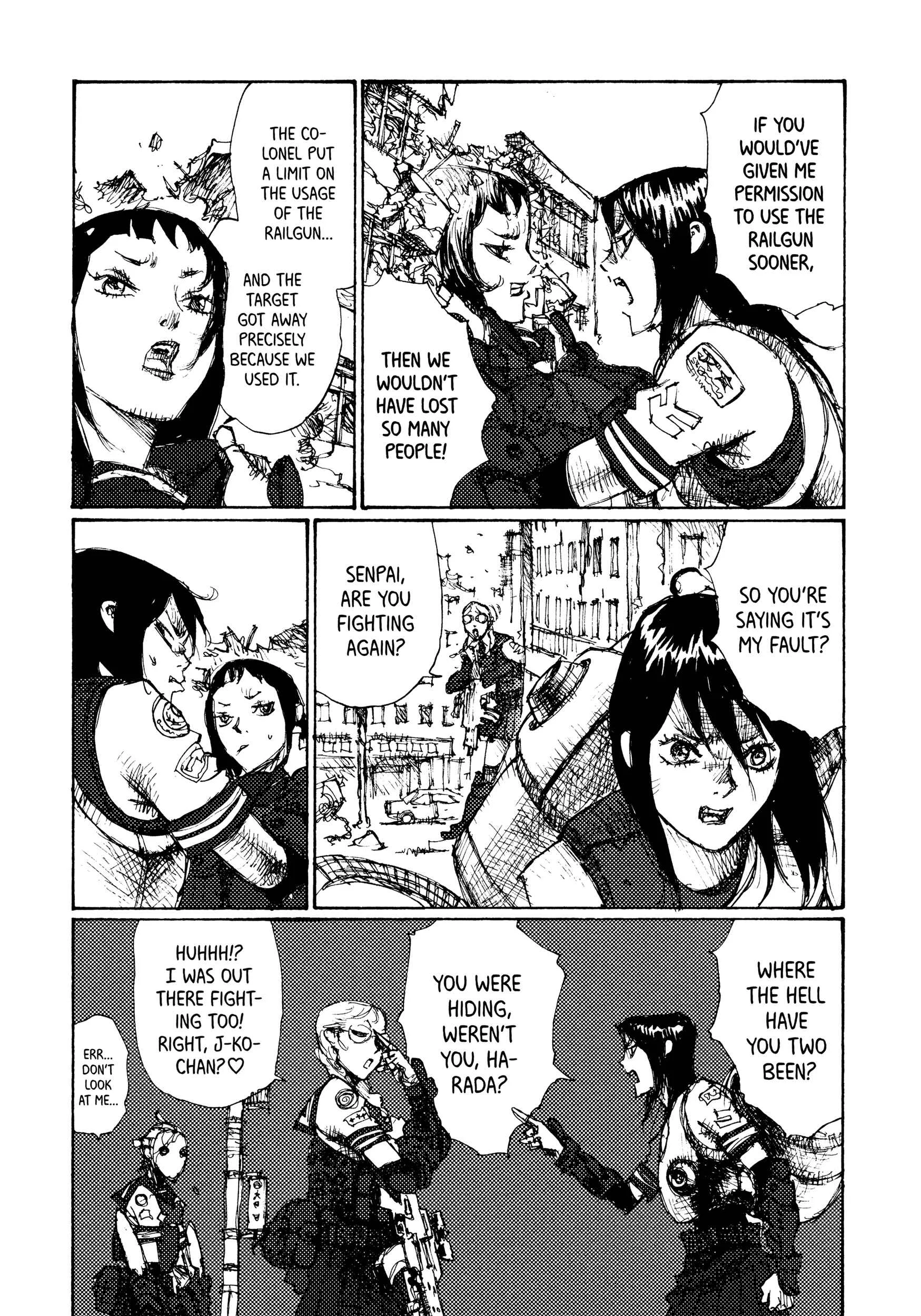 Joshi Kouhei Chapter 2: The 13th Independent Assault Girl Hunting Platoon 02 - Page 20