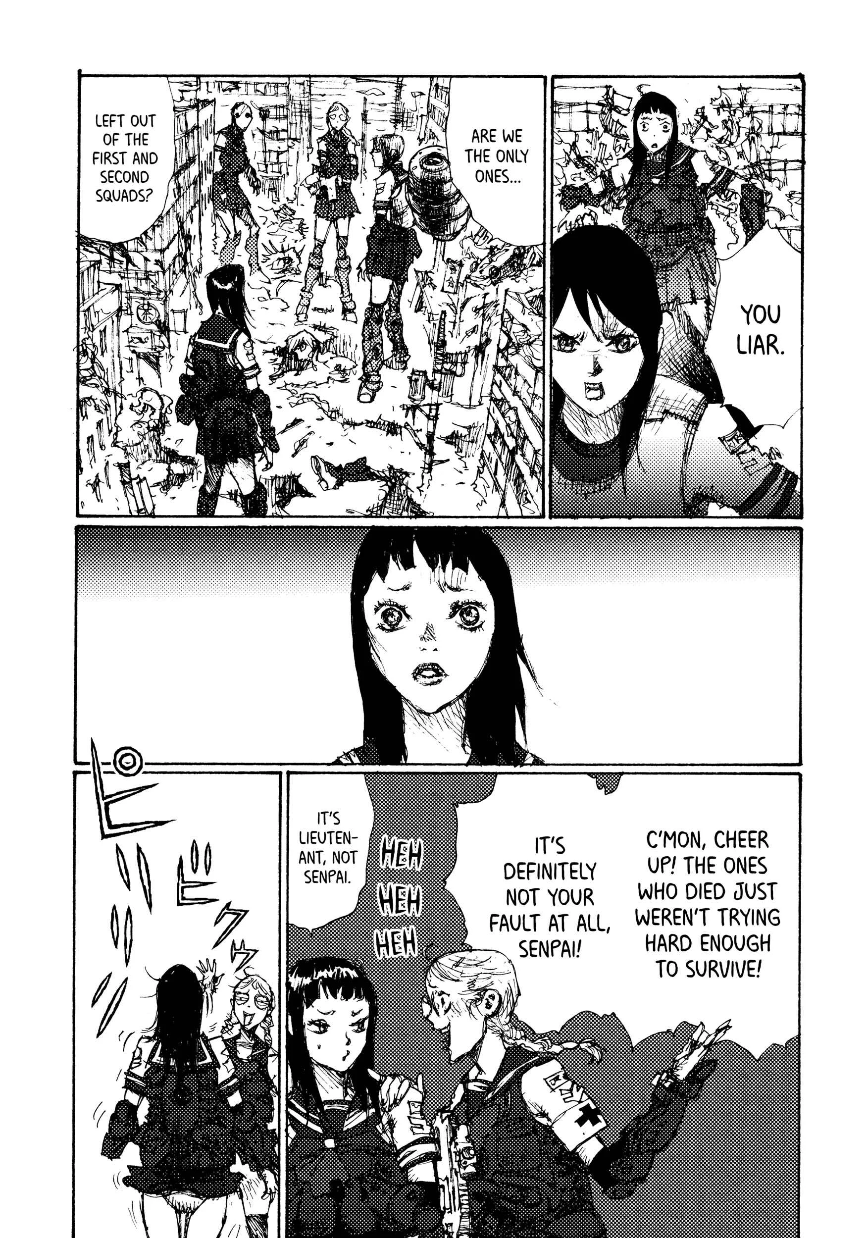Joshi Kouhei Chapter 2: The 13th Independent Assault Girl Hunting Platoon 02 - Page 21