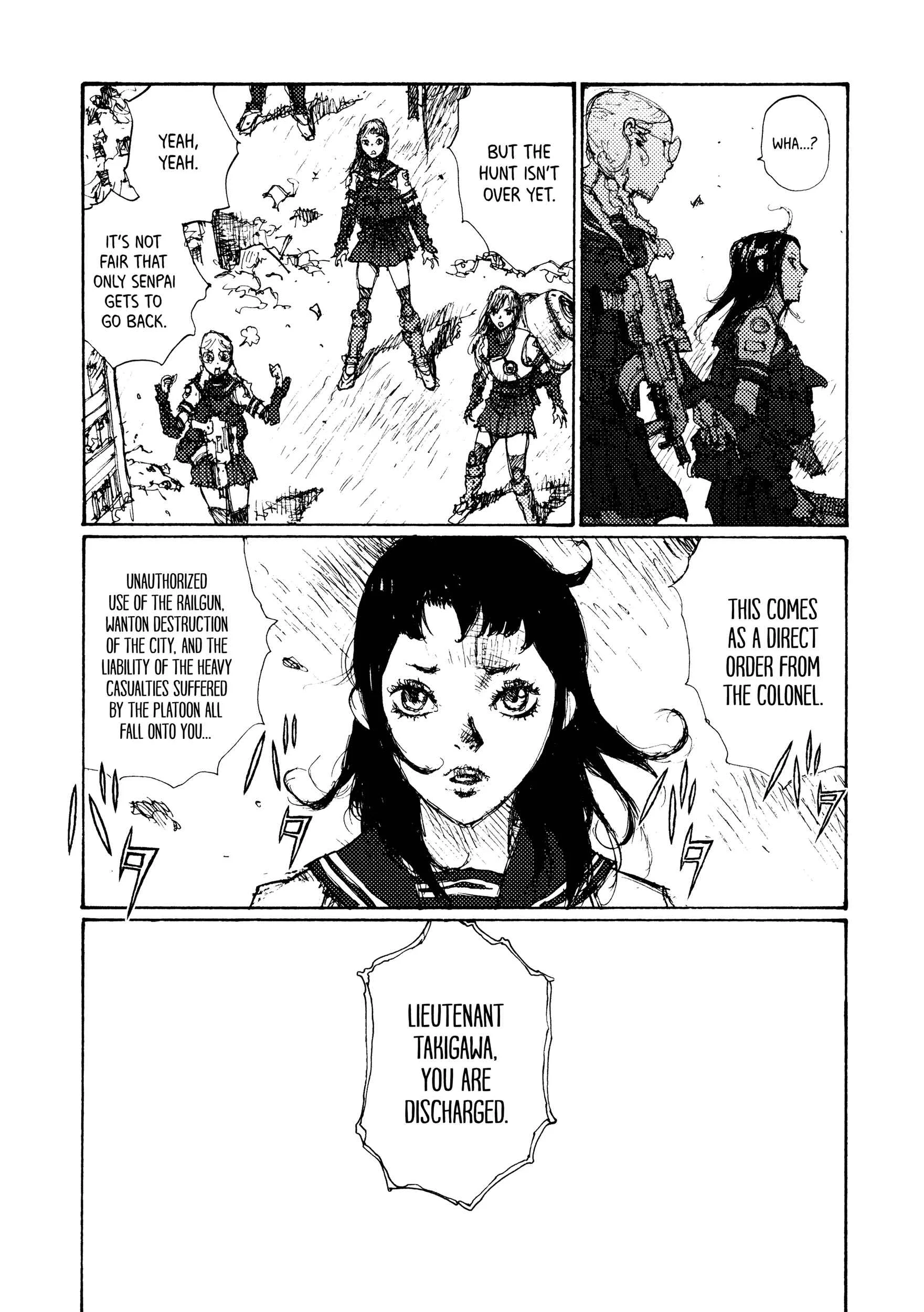 Joshi Kouhei Chapter 2: The 13th Independent Assault Girl Hunting Platoon 02 - Page 24