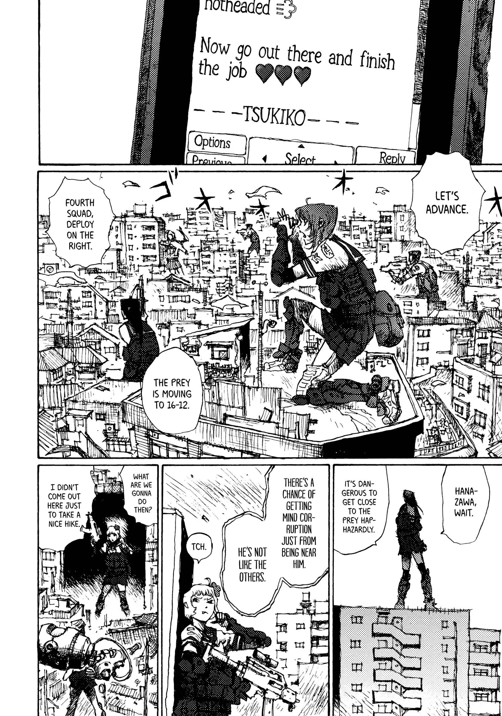 Joshi Kouhei Chapter 3: The 13th Independent Assault Girl Hunting Platoon 03 - Page 8