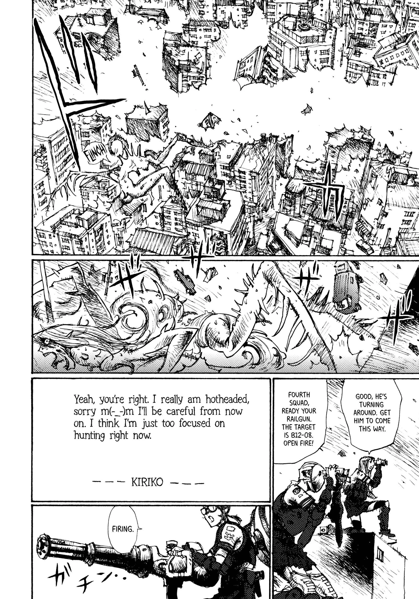 Joshi Kouhei Chapter 3: The 13th Independent Assault Girl Hunting Platoon 03 - Page 14