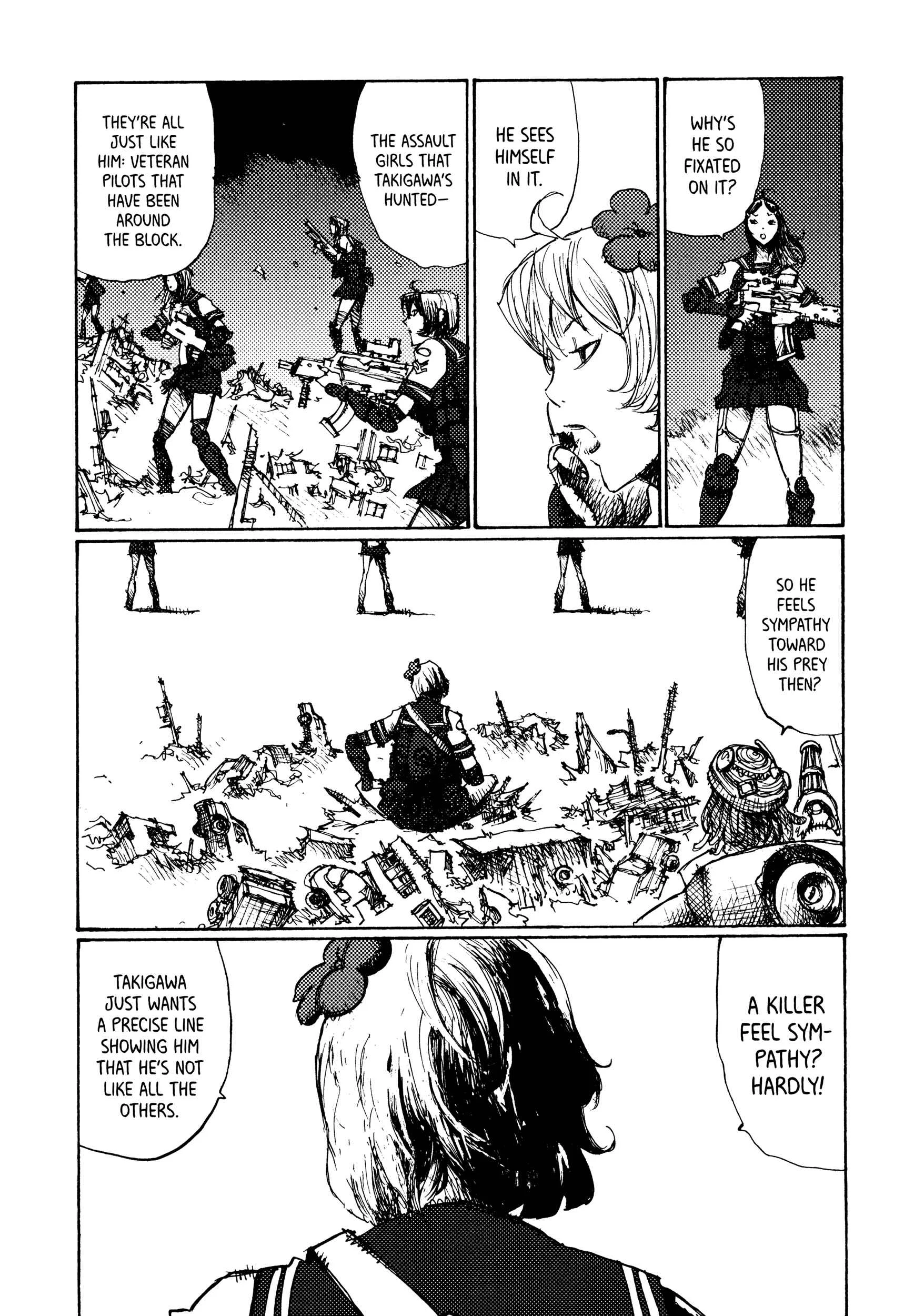 Joshi Kouhei Chapter 4: The 13th Independent Assault Girl Hunting Platoon 04 - Page 5