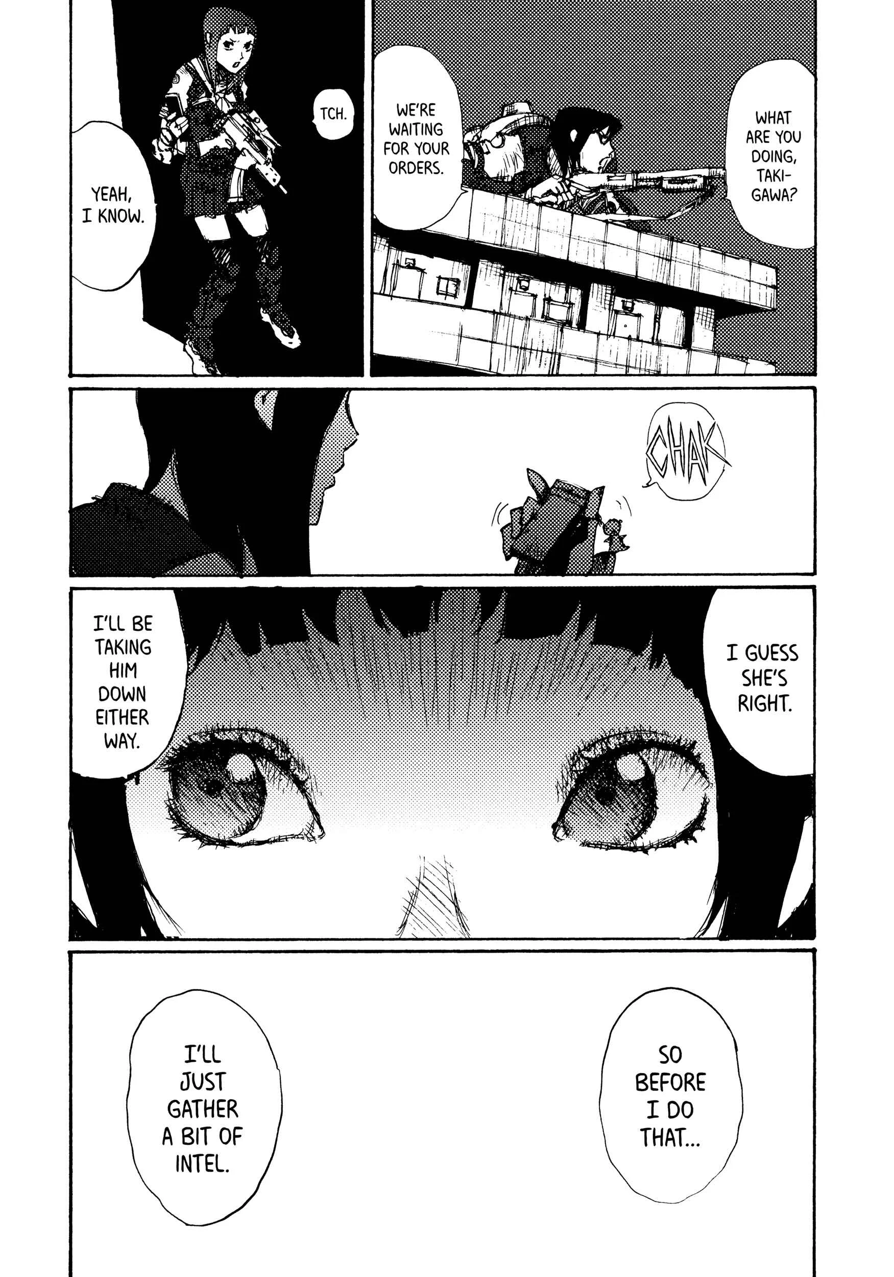 Joshi Kouhei Chapter 4: The 13th Independent Assault Girl Hunting Platoon 04 - Page 9