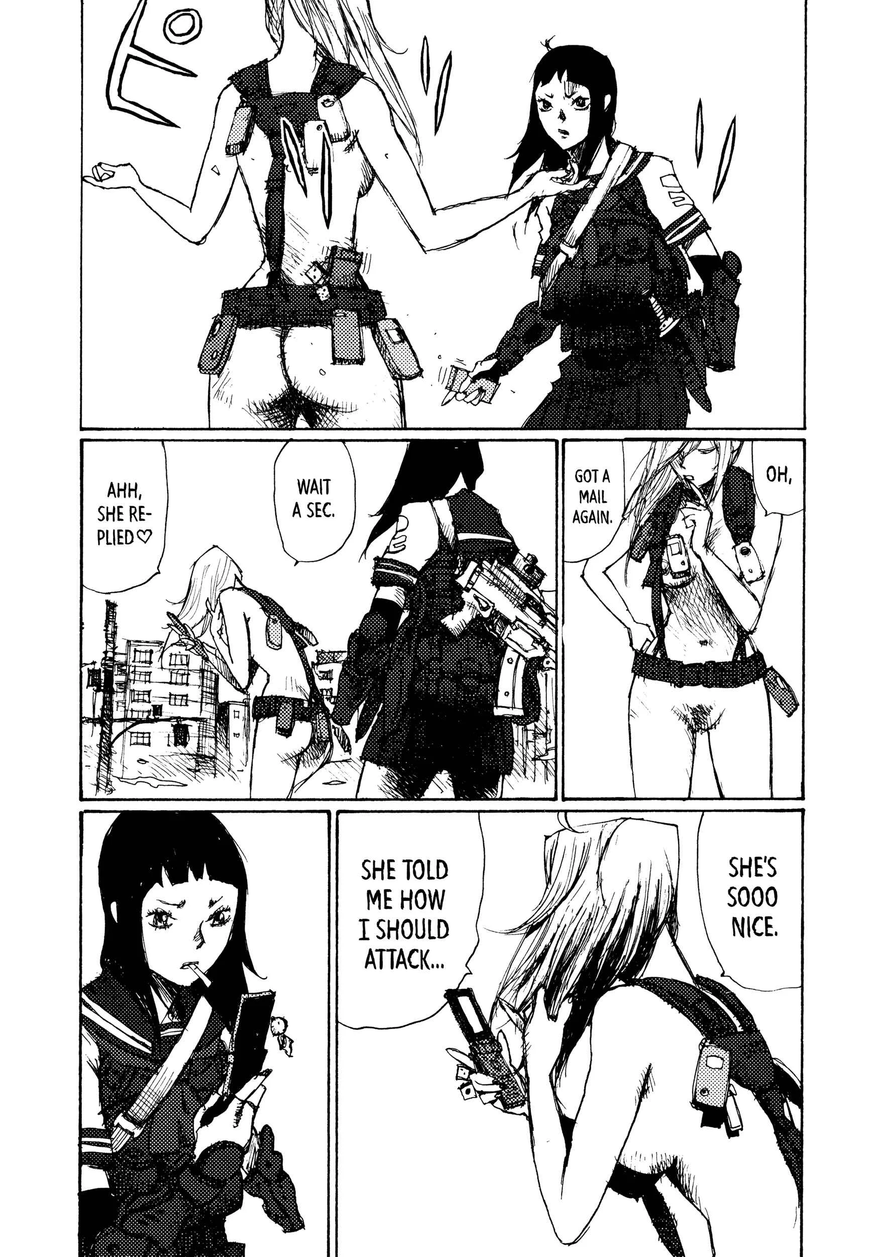 Joshi Kouhei Chapter 5: The 13th Independent Assault Girl Hunting Platoon 05 - Page 14