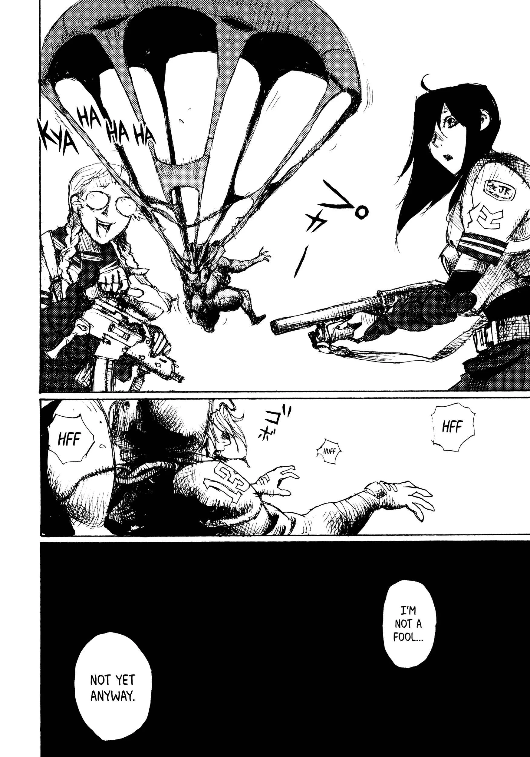 Joshi Kouhei Chapter 5: The 13th Independent Assault Girl Hunting Platoon 05 - Page 28
