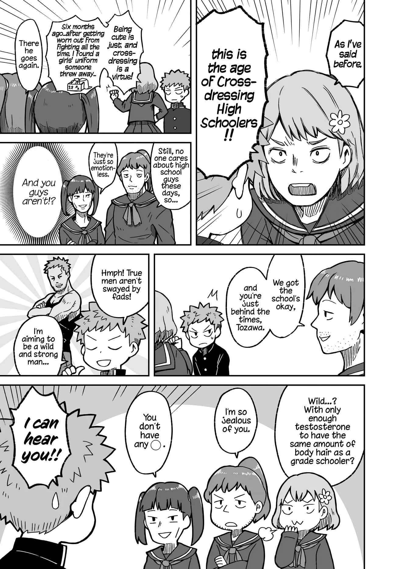 Josou Shinai no wa Ore Dake Nanoka!? Chapter 1 - Page 3