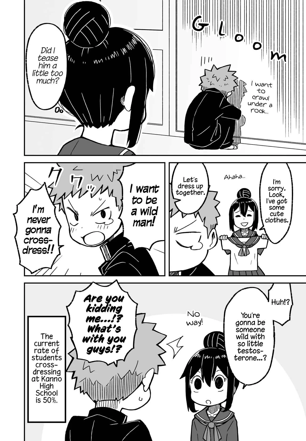 Josou Shinai no wa Ore Dake Nanoka!? Chapter 1 - Page 12