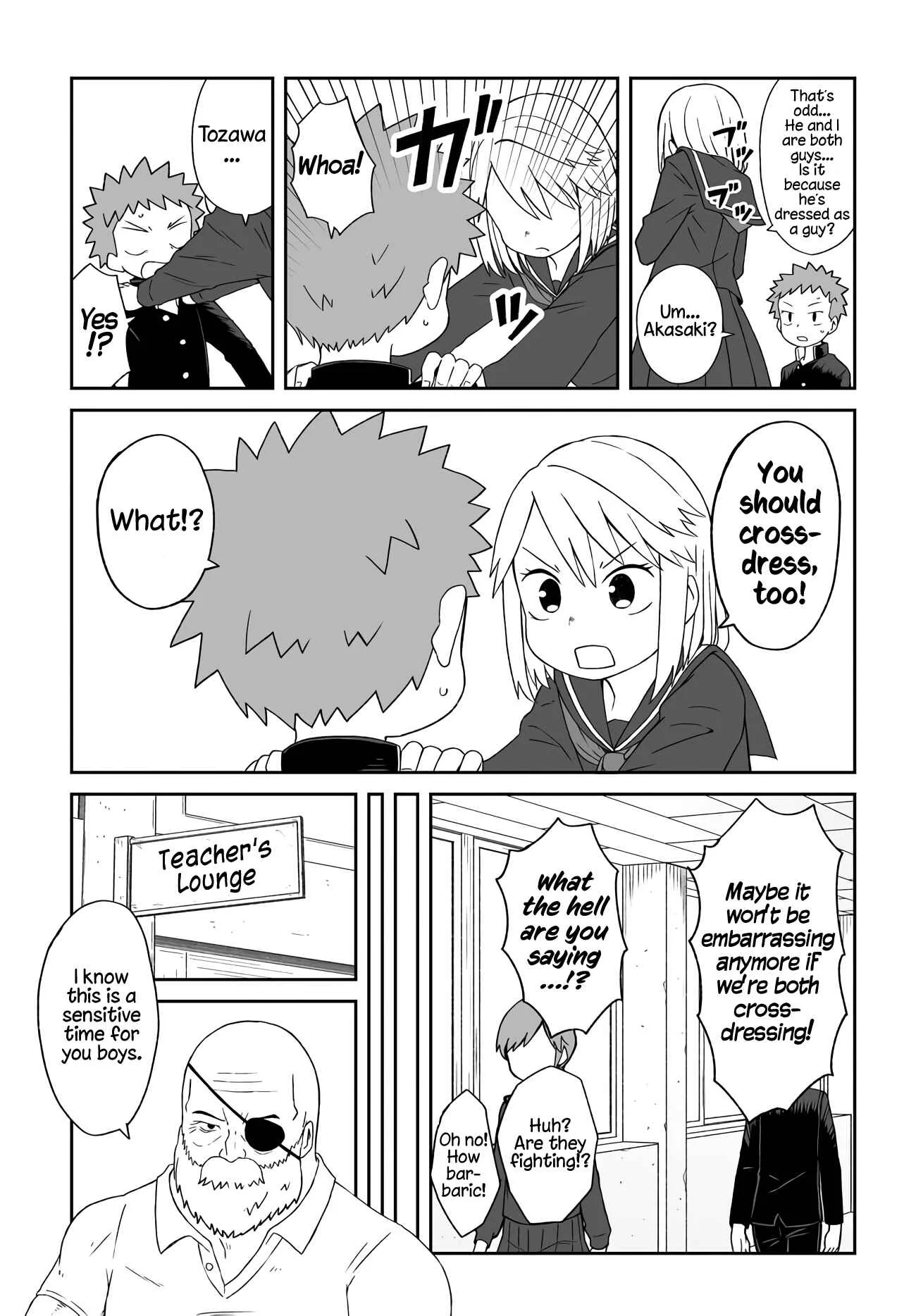 Josou Shinai no wa Ore Dake Nanoka!? Chapter 4 - Page 8