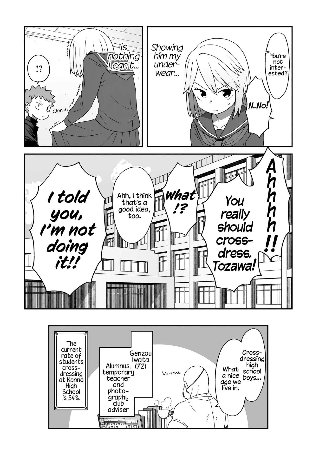 Josou Shinai no wa Ore Dake Nanoka!? Chapter 4 - Page 12