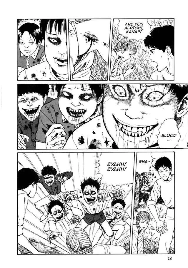 Junji Ito Horror Manga Collection Chapter 1: Blood-bubble Bushes - Page 12