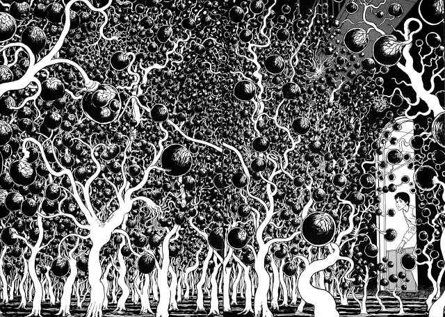 Junji Ito Horror Manga Collection Chapter 1: Blood-bubble Bushes - Page 40