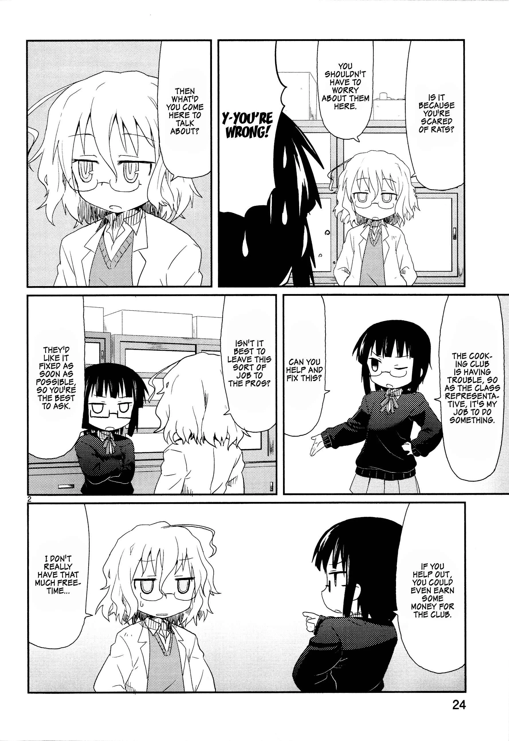 Kagaku Chop Chapter 2: That Experiment 2: Rats are Scary - Page 2