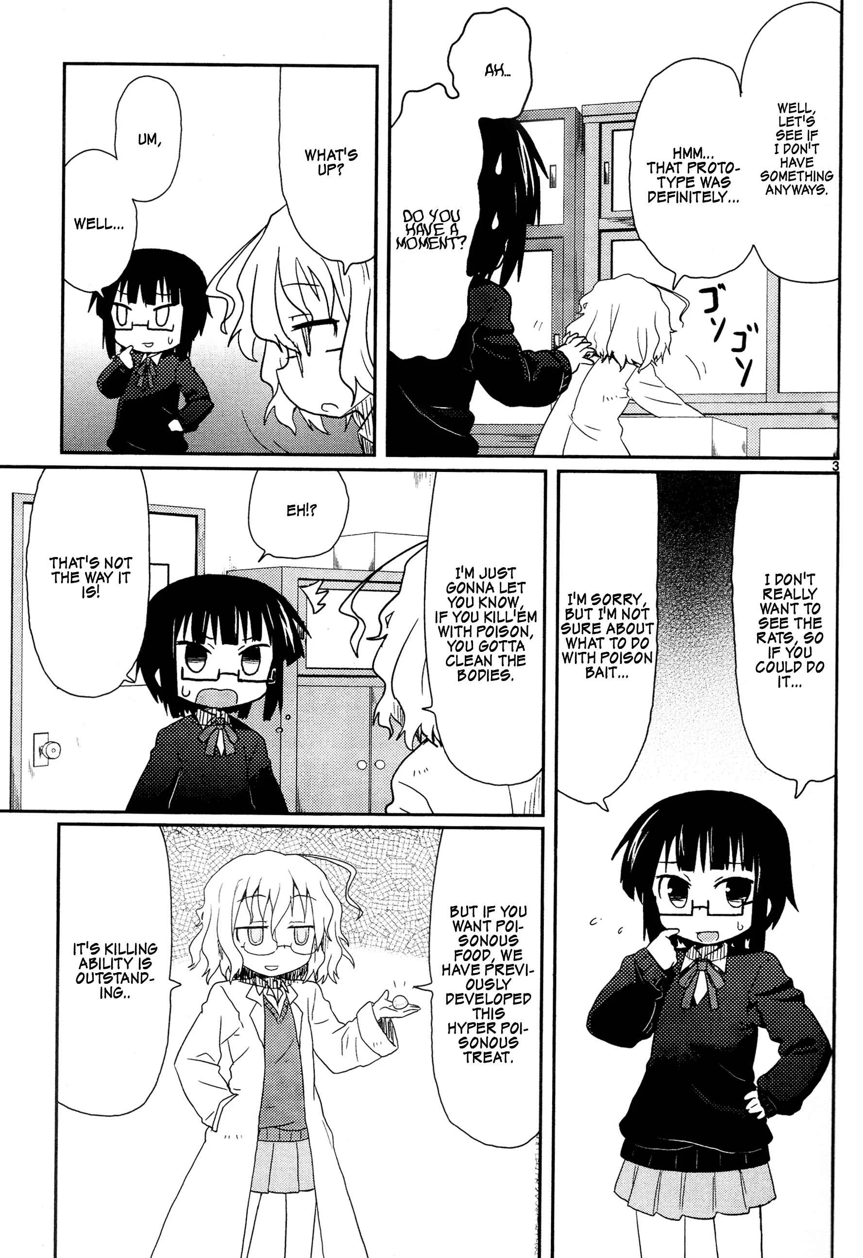 Kagaku Chop Chapter 2: That Experiment 2: Rats are Scary - Page 3