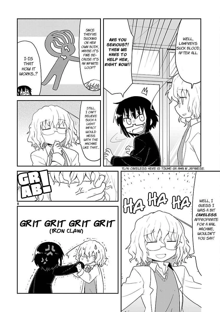 Kagaku Chop Chapter 23: Experiment 23: Trouble with Claws  - Page 8