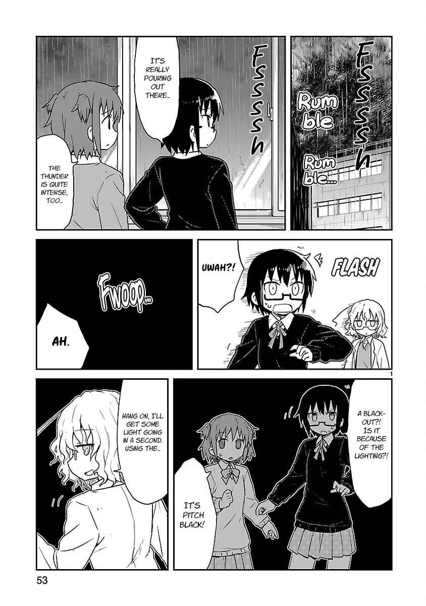 Kagaku Chop Chapter 31: Experiment 31: Does Morumoto-san Dream of Electric Catfish?  - Page 1