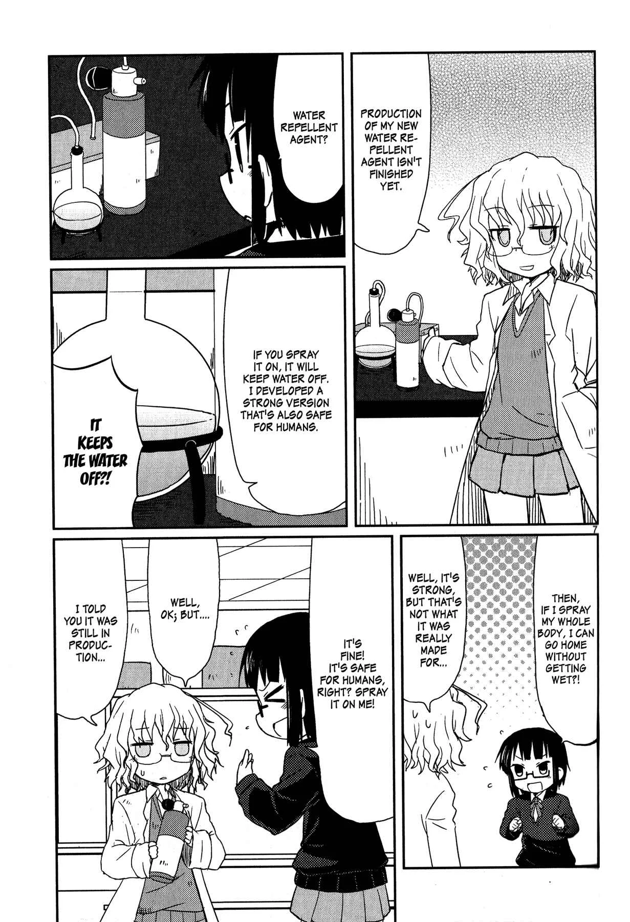 Kagaku Chop Chapter 4: That Experiment 4: In The Rain! - Page 7