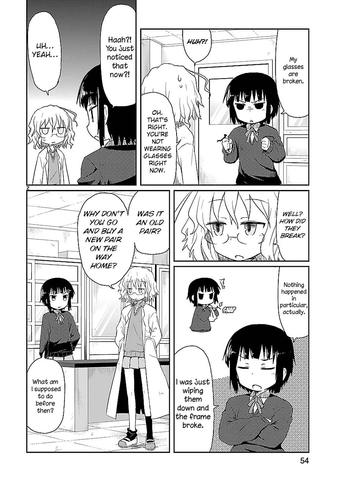 Kagaku Chop Chapter 5: That Experiment 5: Glasses x Glasses - Page 2
