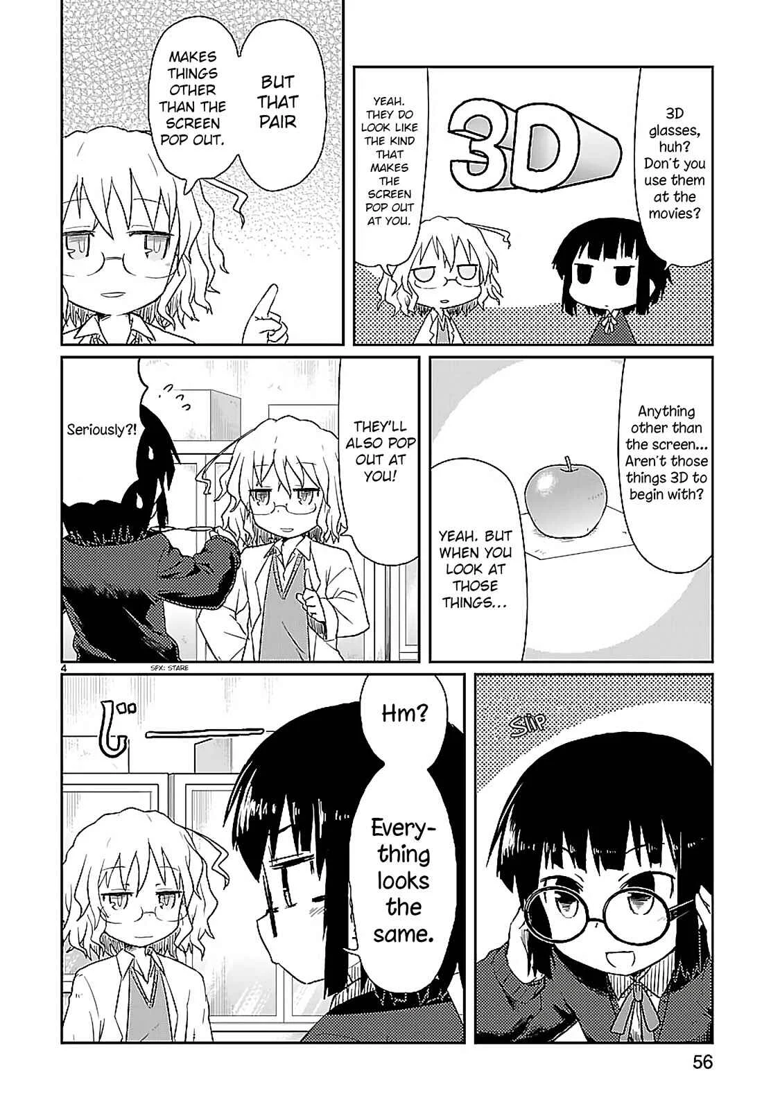 Kagaku Chop Chapter 5: That Experiment 5: Glasses x Glasses - Page 4