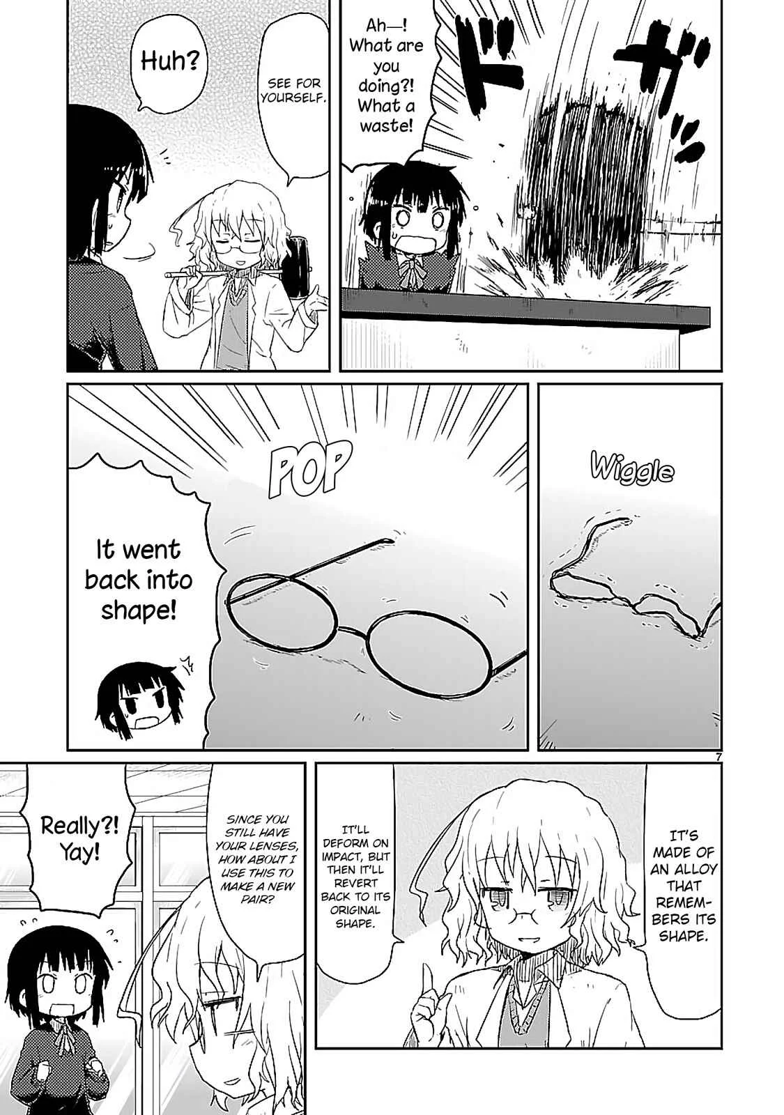 Kagaku Chop Chapter 5: That Experiment 5: Glasses x Glasses - Page 7