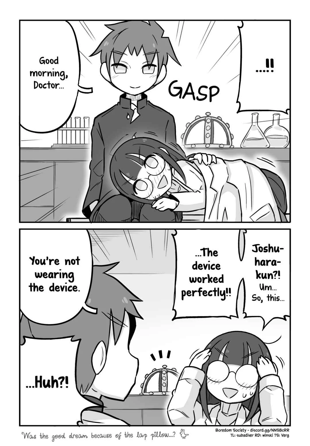 Kagakubu Girl Chapter 3: Science Club Girl Who Wants to See Whichever Dreams She Likes - Page 4