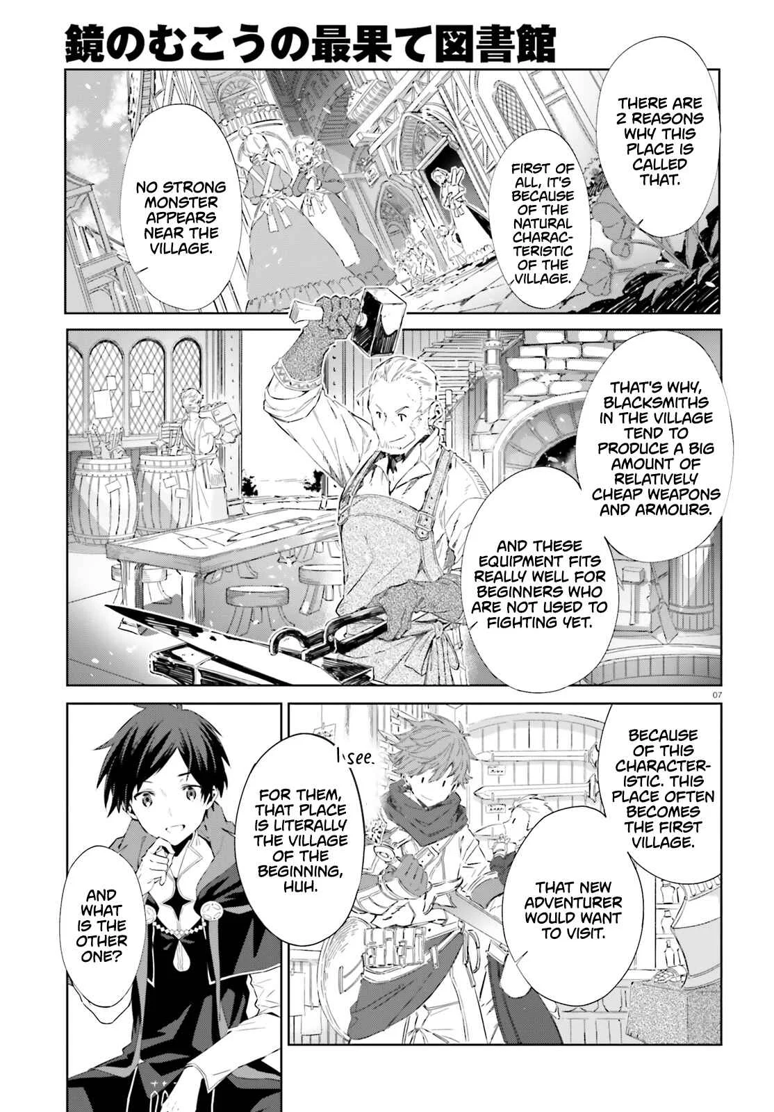 Kagami no Mukou no Saihate Toshokan Chapter 2 - Page 8