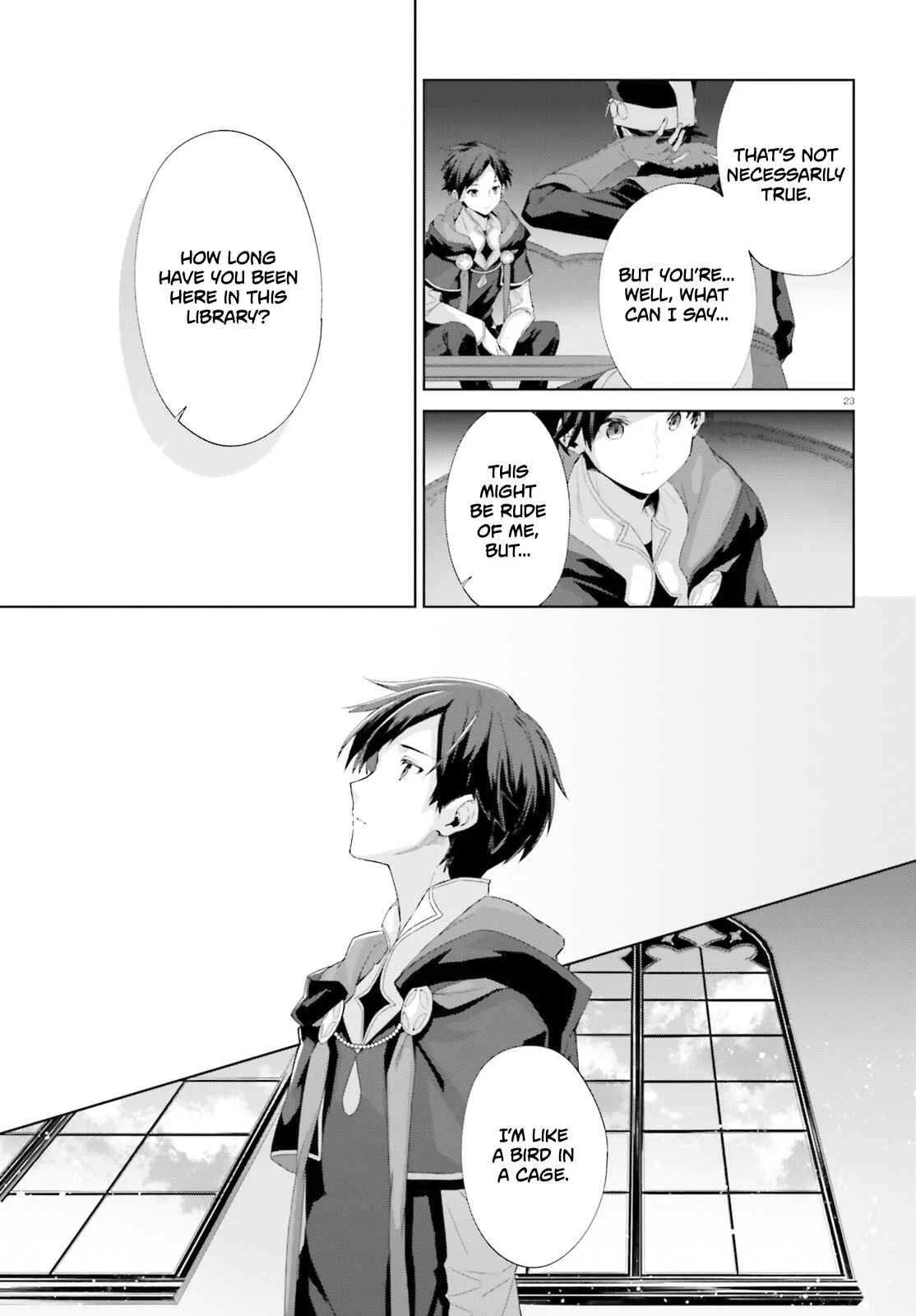 Kagami no Mukou no Saihate Toshokan Chapter 5 - Page 24