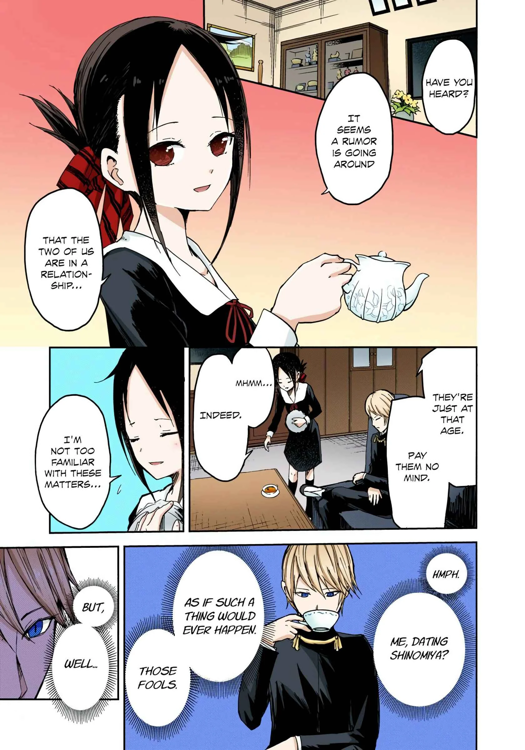 Kaguya-sama: Love Is War (Official Colored) Chapter 1: I Want to be Invited to a Movie - Page 10