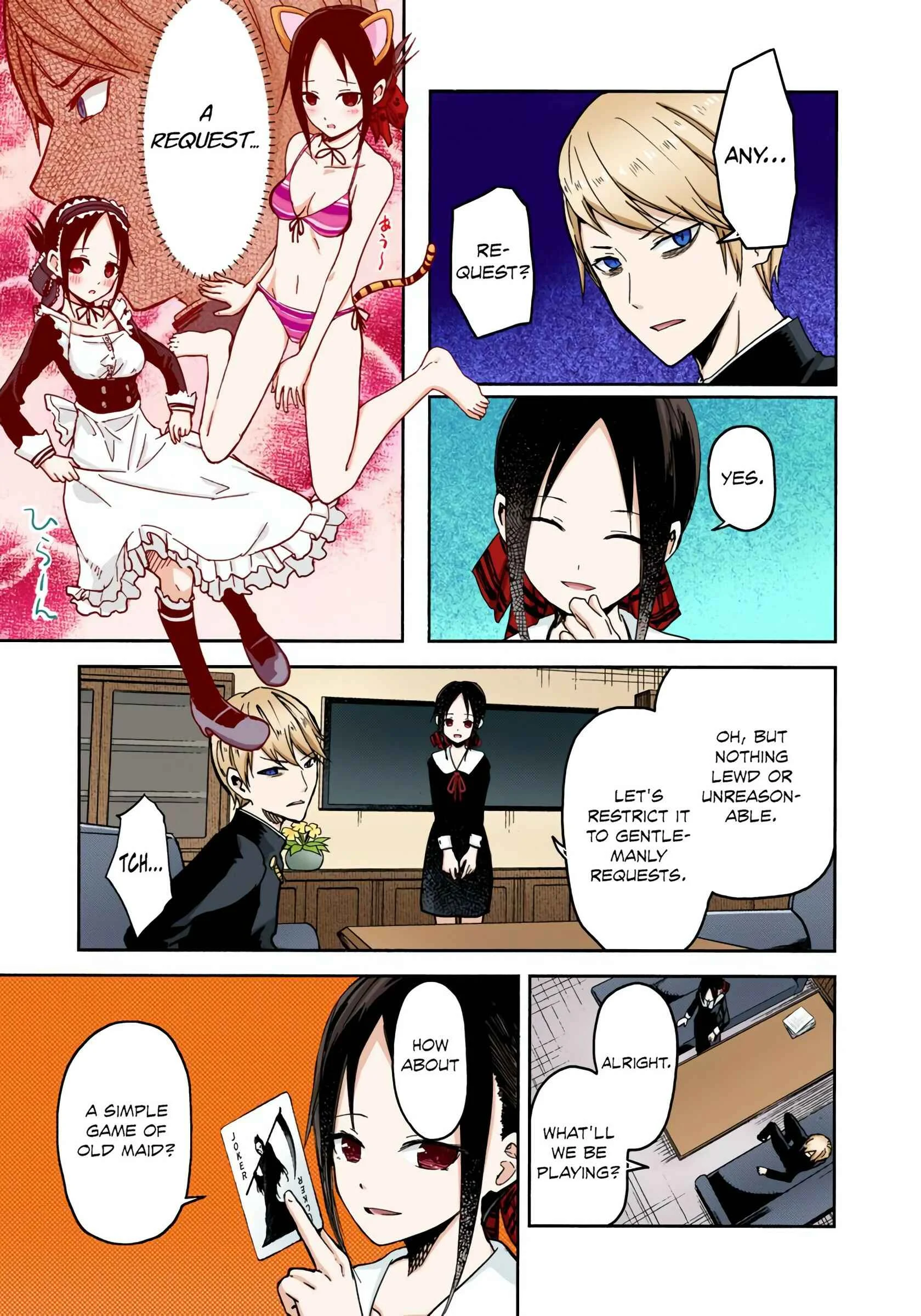 Kaguya-sama: Love Is War (Official Colored) Chapter 2: I Want to Play Old Maid - Page 3