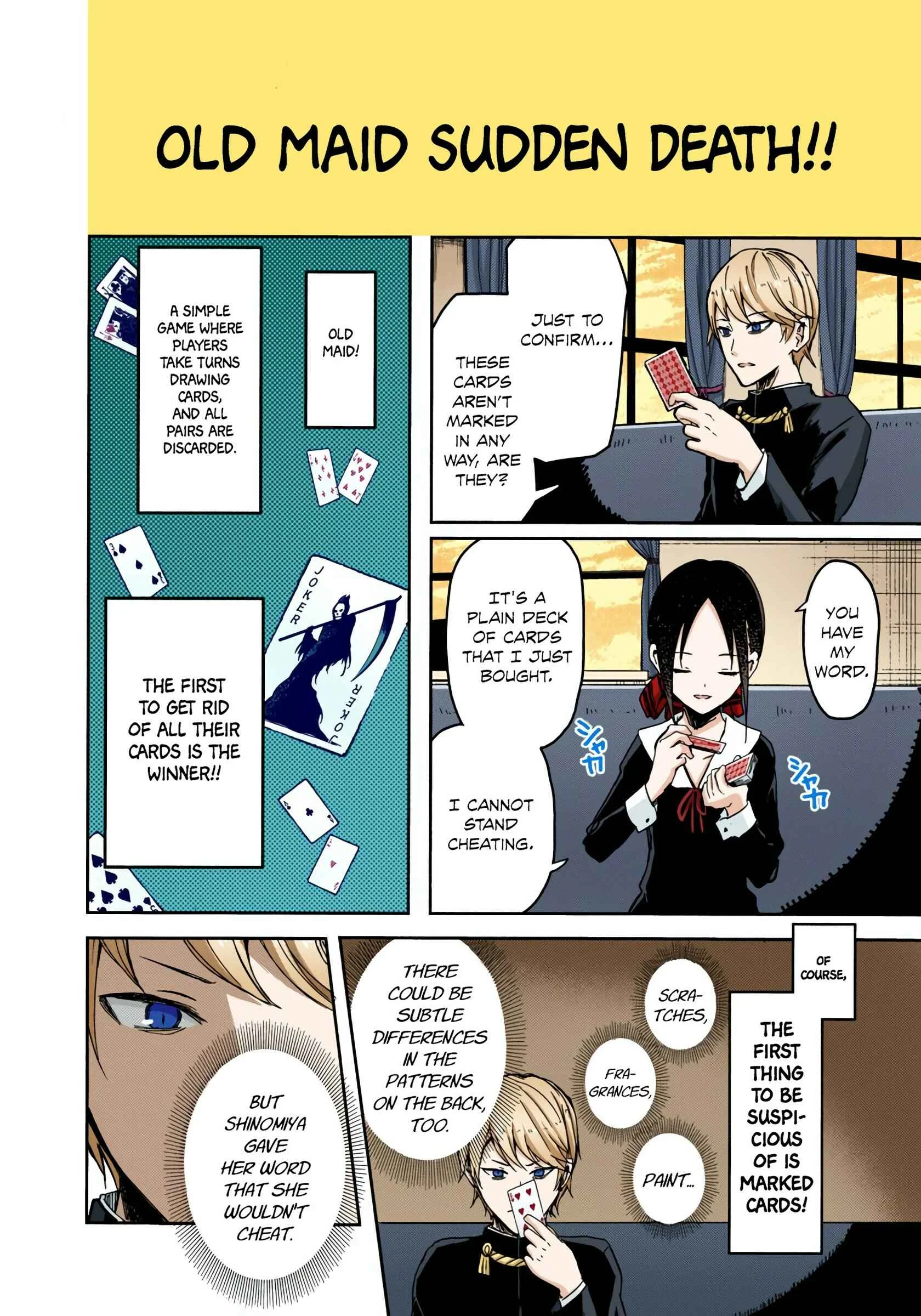 Kaguya-sama: Love Is War (Official Colored) Chapter 2: I Want to Play Old Maid - Page 4