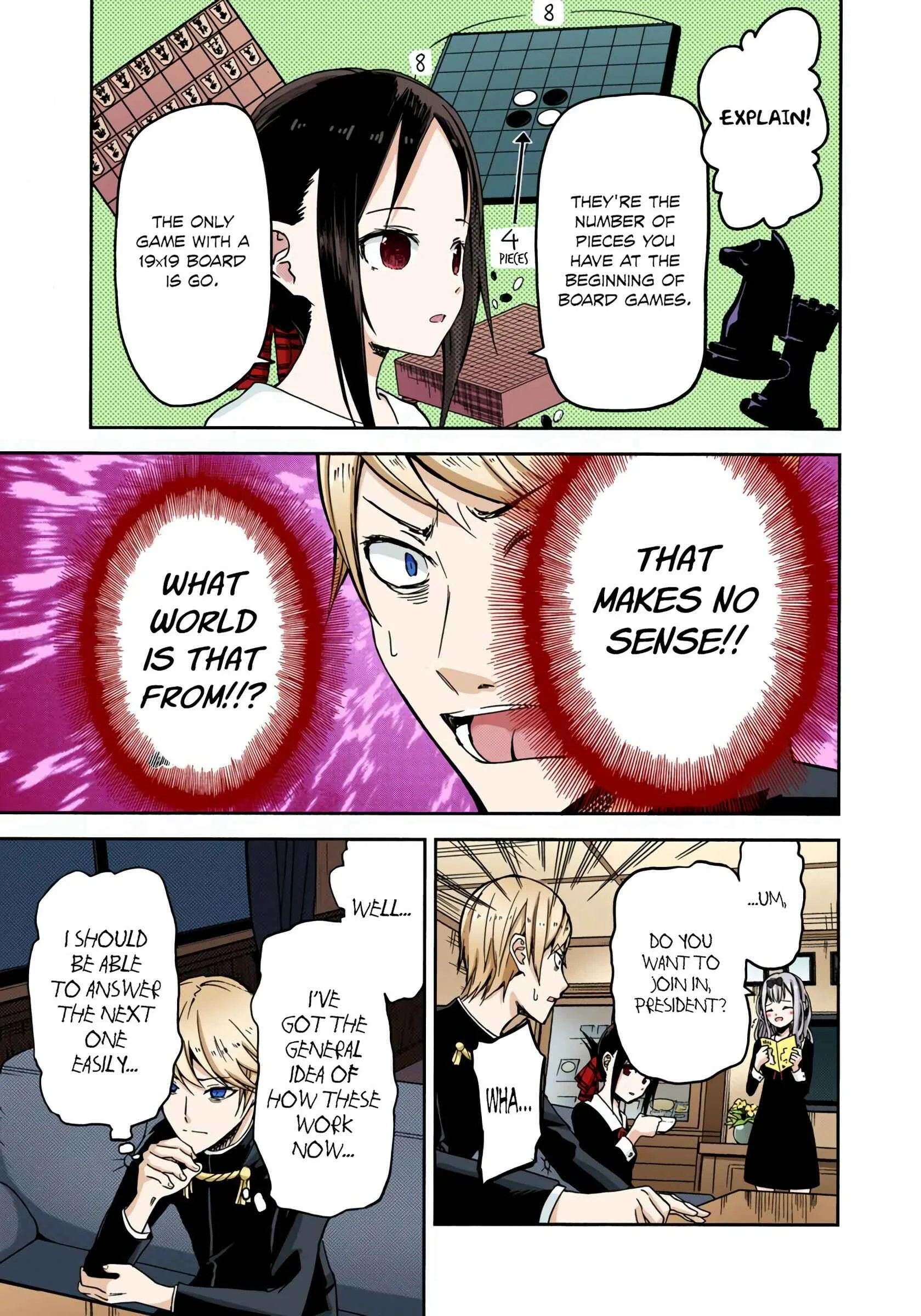 Kaguya-sama: Love Is War (Official Colored) Chapter 4: Miyuki Shirogane Wants to Answer - Page 8
