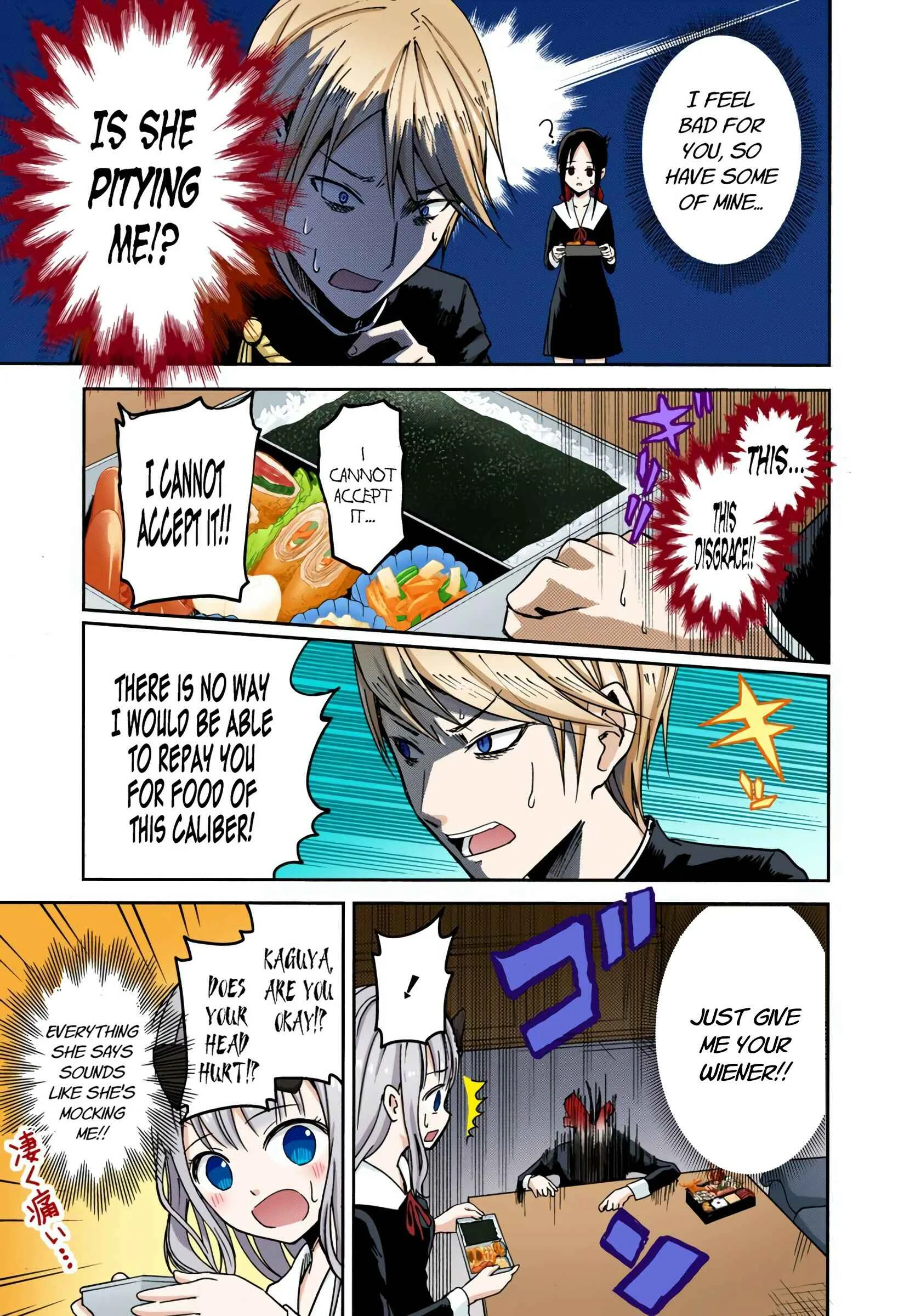 Kaguya-sama: Love Is War (Official Colored) Chapter 5: Kaguya Wants to Eat - Page 13