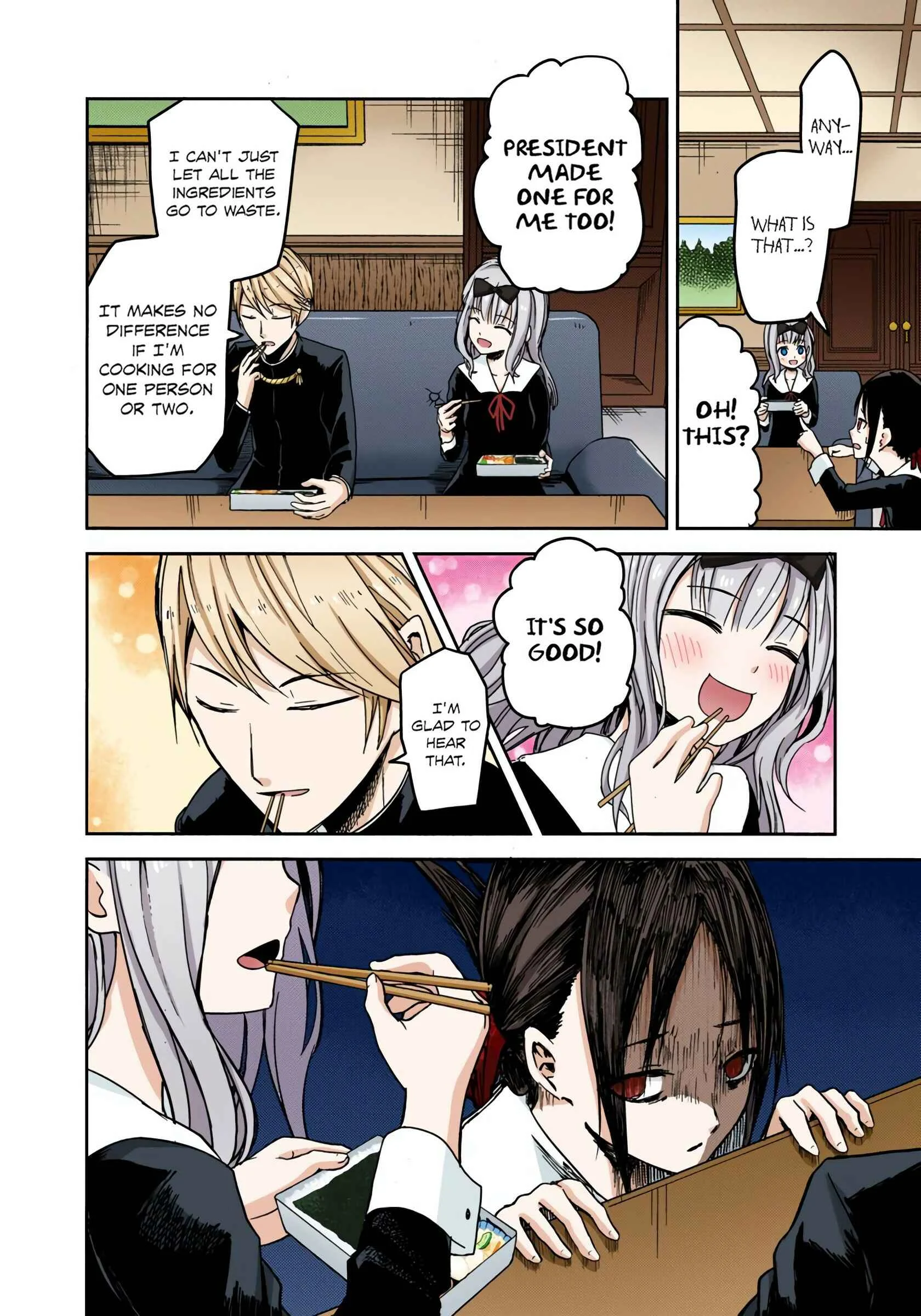 Kaguya-sama: Love Is War (Official Colored) Chapter 5: Kaguya Wants to Eat - Page 14