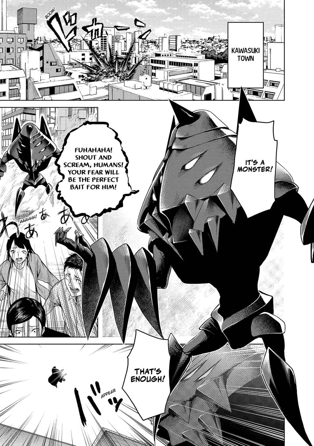 Kaijin Mira no Dai-2 Keitai ga Kawaisugiru Chapter 1: Cuteness Is Unbeatable - Page 5