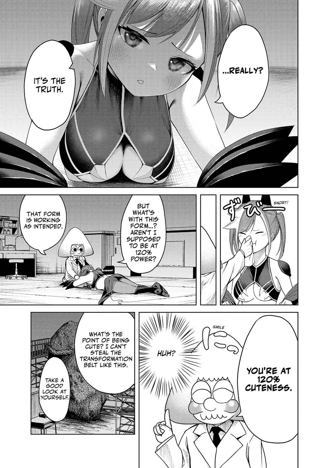 Kaijin Mira no Dai-2 Keitai ga Kawaisugiru Chapter 1: Cuteness Is Unbeatable - Page 17