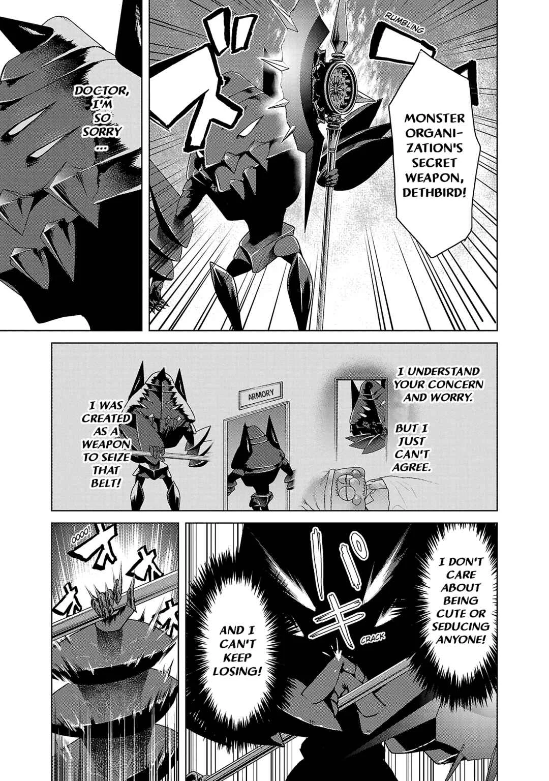 Kaijin Mira no Dai-2 Keitai ga Kawaisugiru Chapter 1: Cuteness Is Unbeatable - Page 27