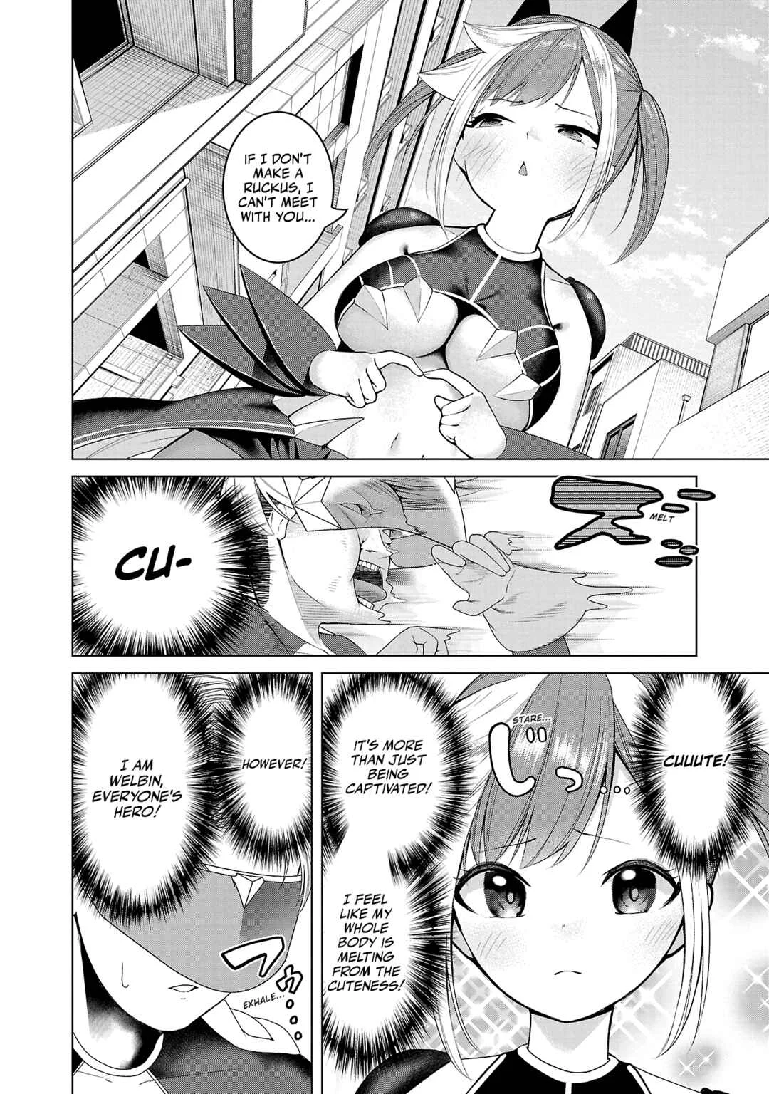 Kaijin Mira no Dai-2 Keitai ga Kawaisugiru Chapter 2: Aren't I Supposed to Be Cute? - Page 10