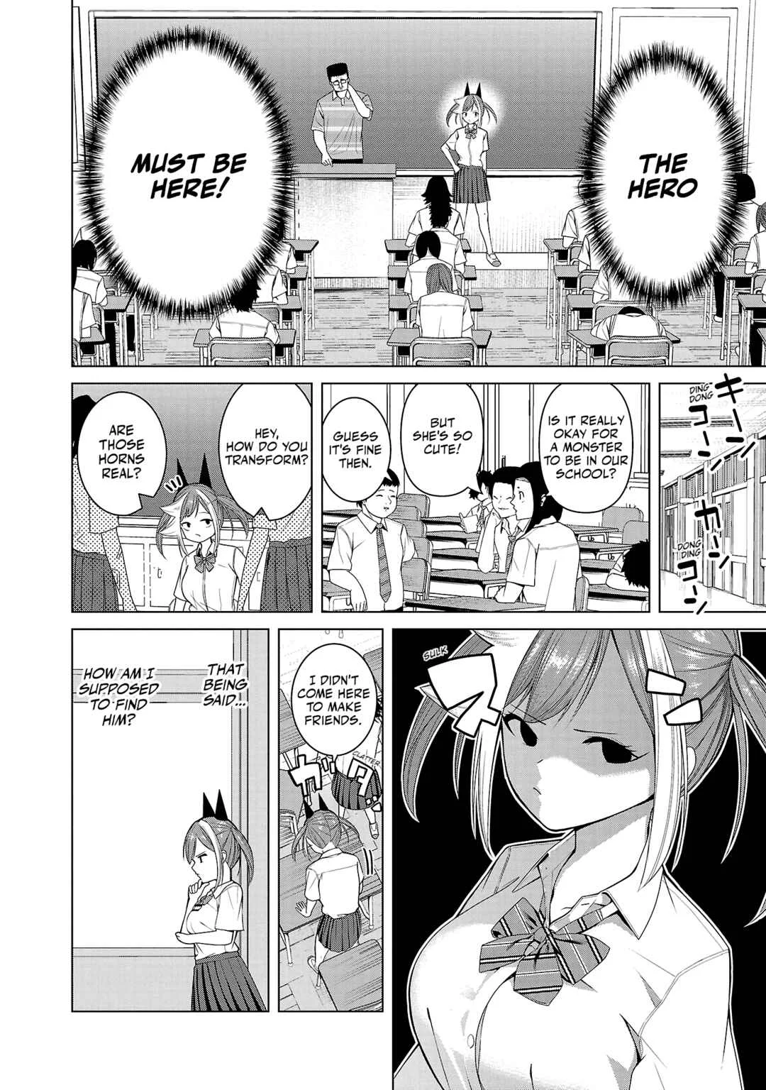 Kaijin Mira no Dai-2 Keitai ga Kawaisugiru Chapter 3: The Hero Must Be Here! - Page 6