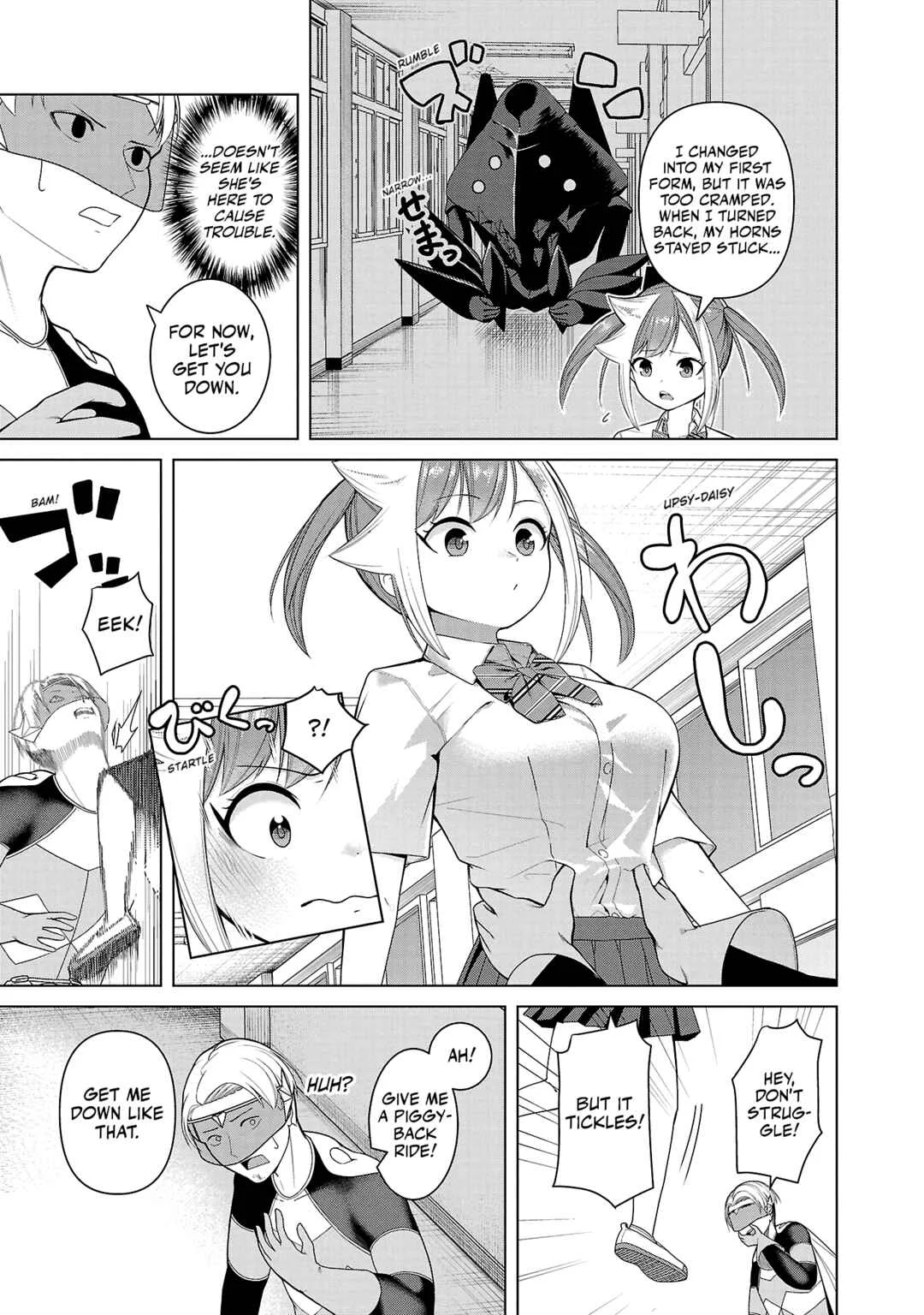 Kaijin Mira no Dai-2 Keitai ga Kawaisugiru Chapter 3: The Hero Must Be Here! - Page 11