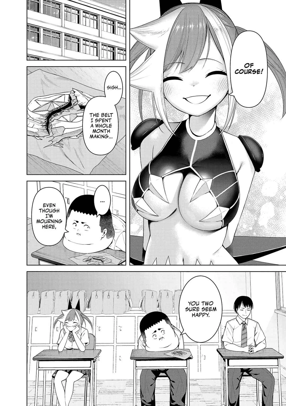 Kaijin Mira no Dai-2 Keitai ga Kawaisugiru Chapter 4: Playing Tag - Page 12