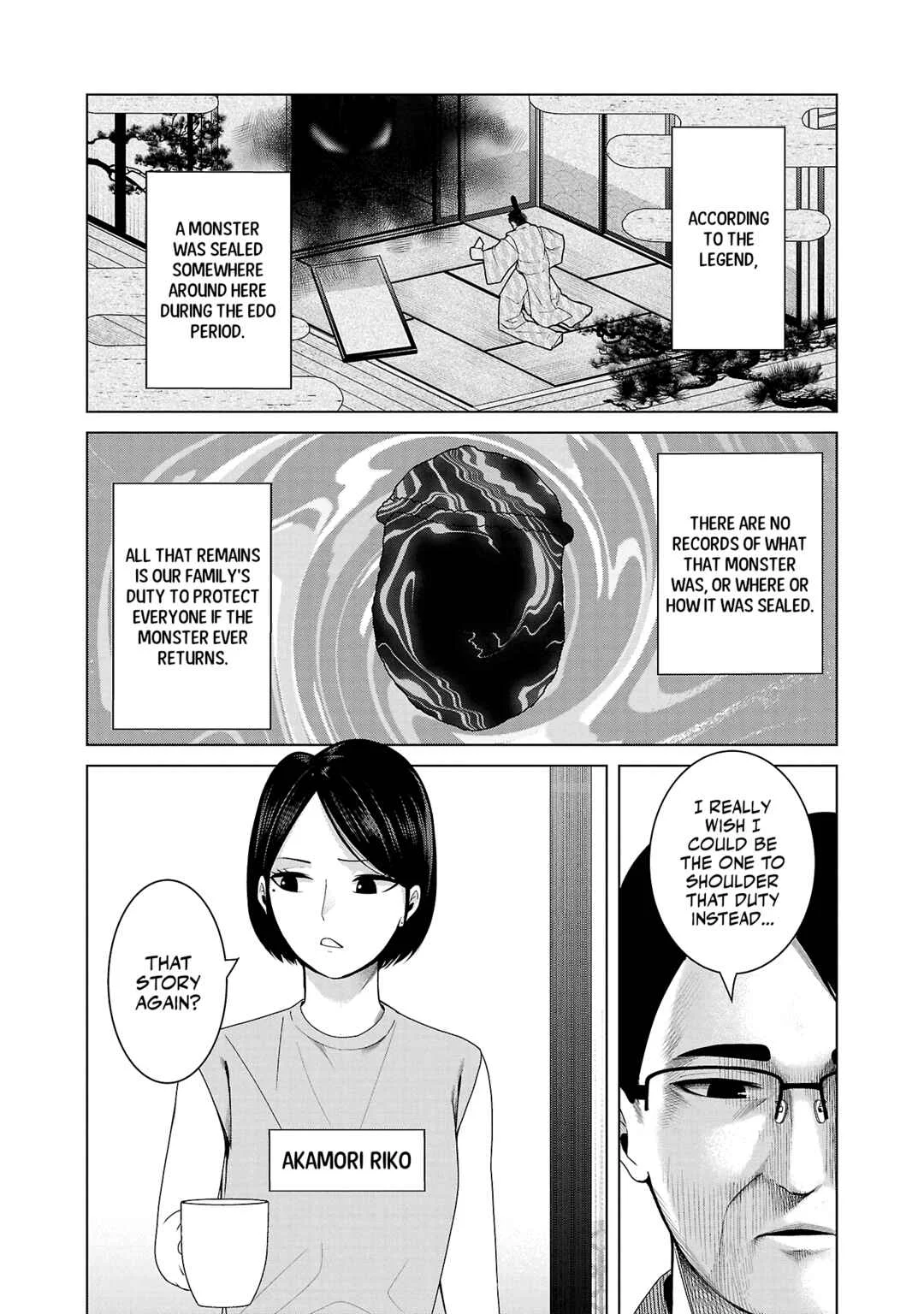 Kaijin Mira no Dai-2 Keitai ga Kawaisugiru Chapter 5: Morning at the Akamori Household - Page 6