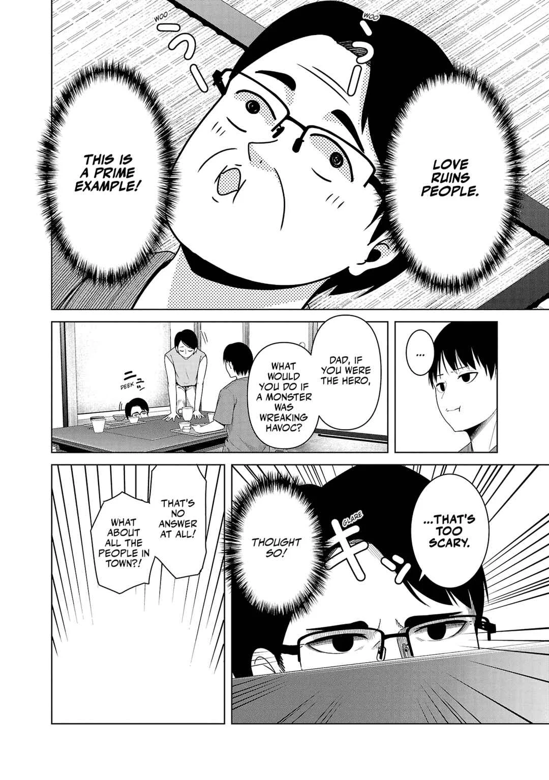 Kaijin Mira no Dai-2 Keitai ga Kawaisugiru Chapter 5: Morning at the Akamori Household - Page 8