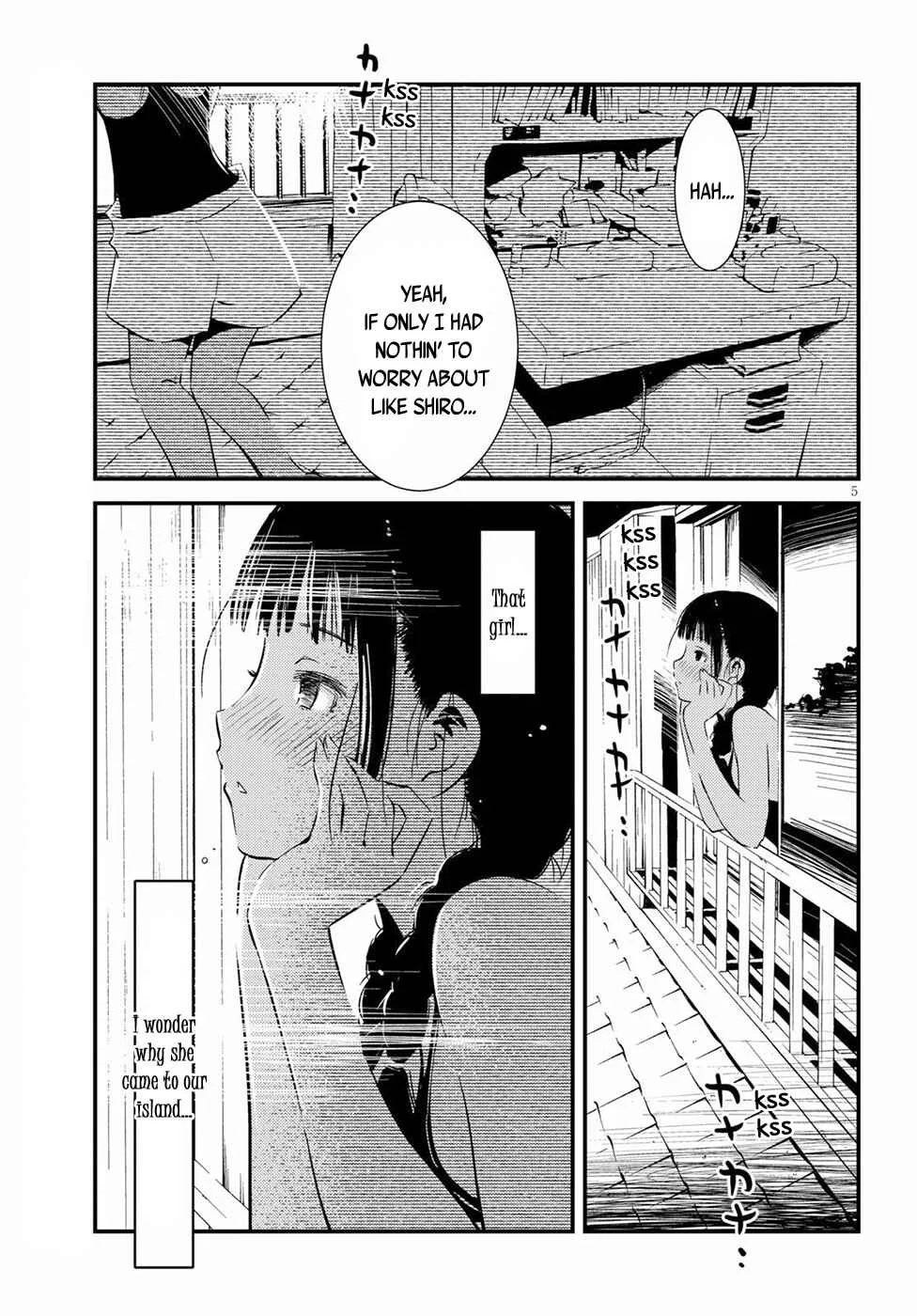 Kaijuu-iro no Shima Chapter 2: Kon and Furuka's Colors (2) - Page 5