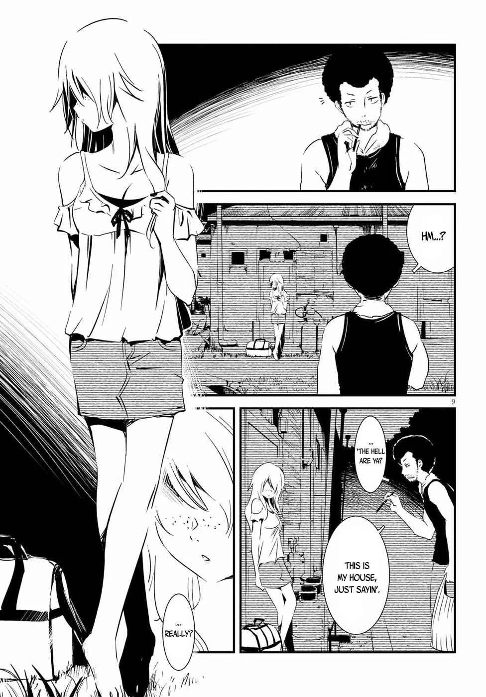 Kaijuu-iro no Shima Chapter 2: Kon and Furuka's Colors (2) - Page 9