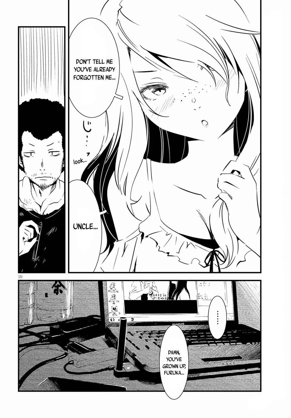 Kaijuu-iro no Shima Chapter 2: Kon and Furuka's Colors (2) - Page 10