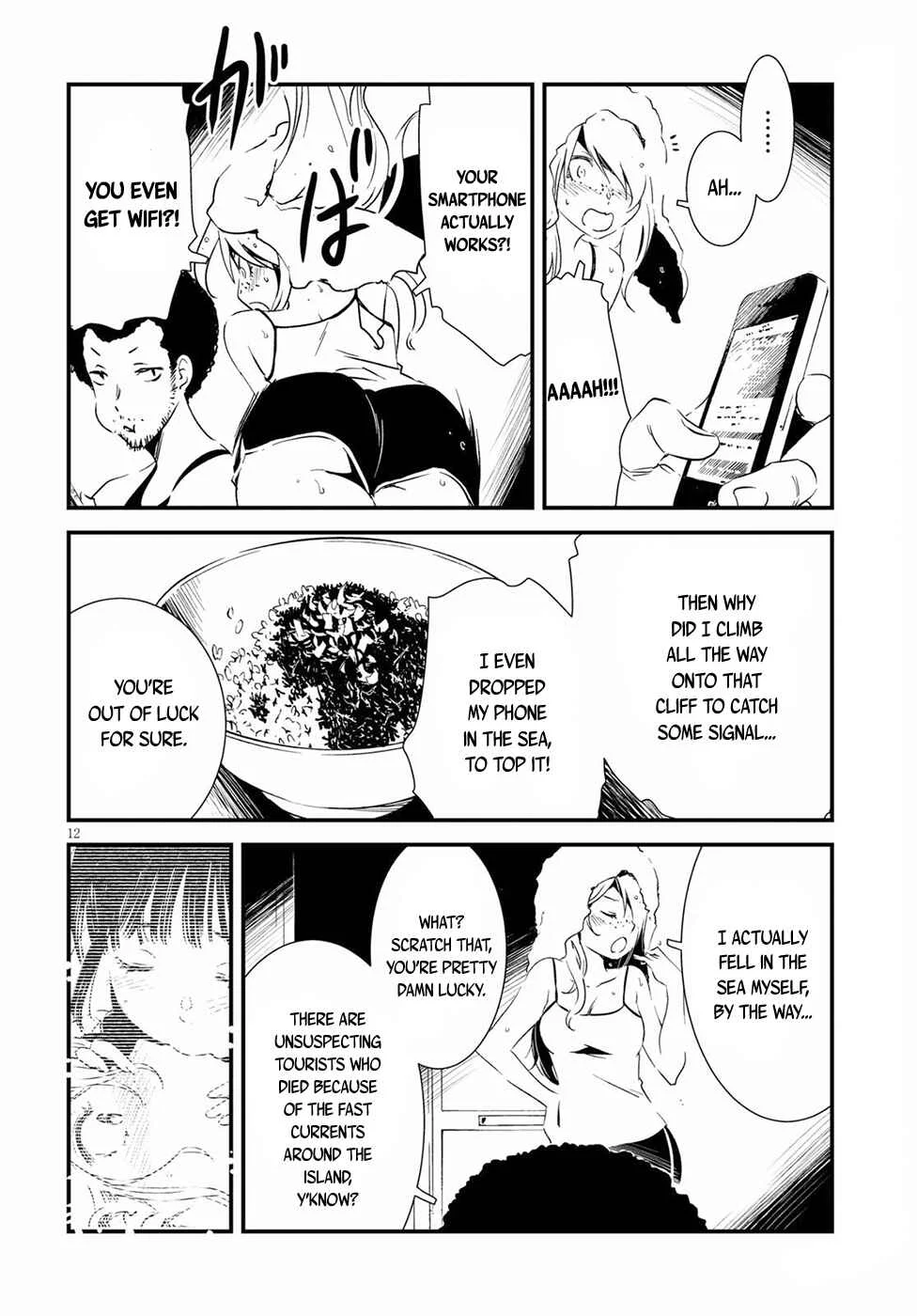 Kaijuu-iro no Shima Chapter 2: Kon and Furuka's Colors (2) - Page 12
