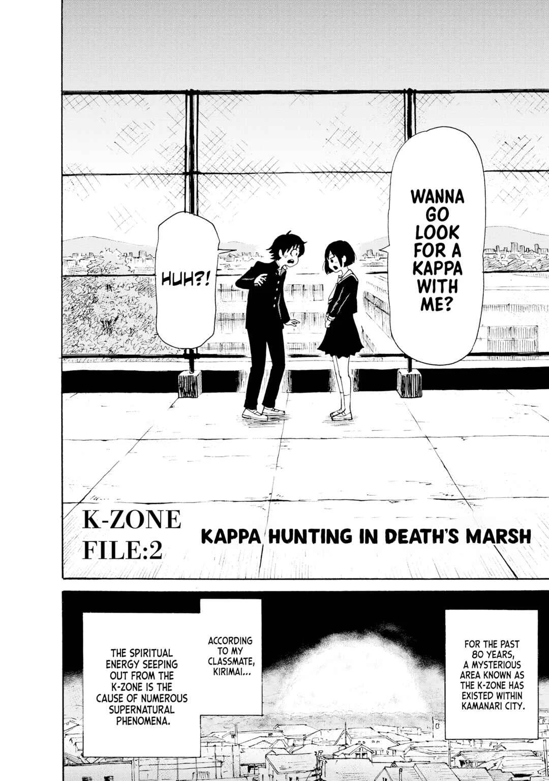 Kaikai Gigigigigi Chapter 2: Kappa Hunting in Death's Marsh - Page 2
