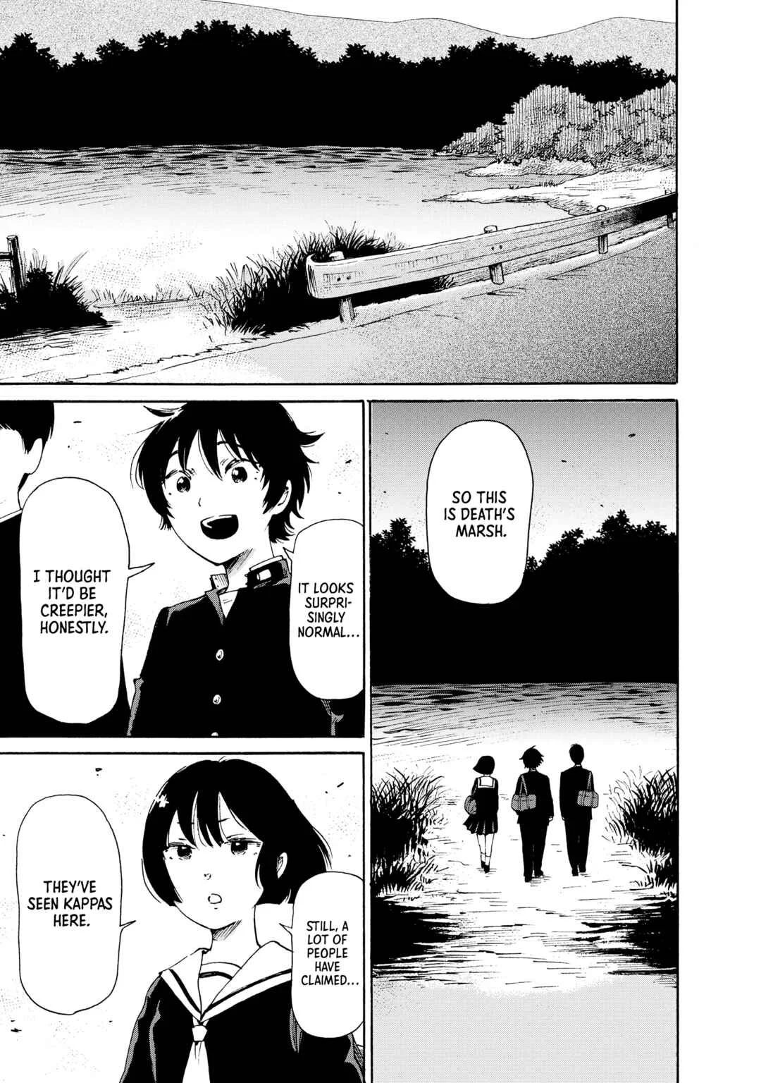 Kaikai Gigigigigi Chapter 2: Kappa Hunting in Death's Marsh - Page 3