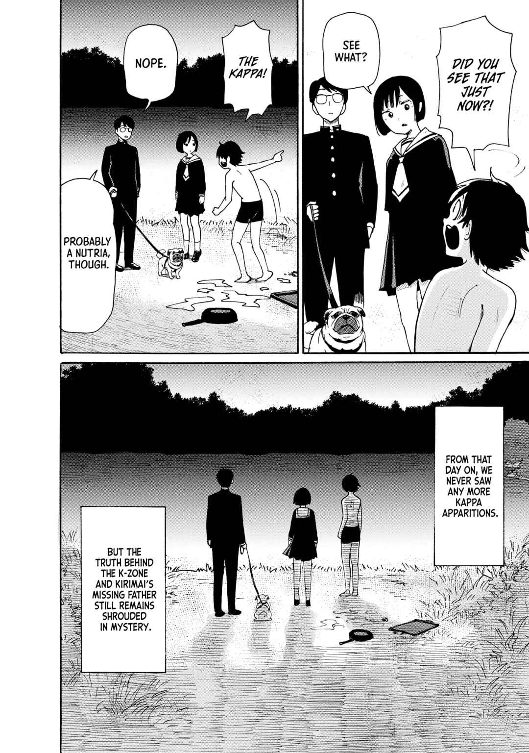 Kaikai Gigigigigi Chapter 2: Kappa Hunting in Death's Marsh - Page 36